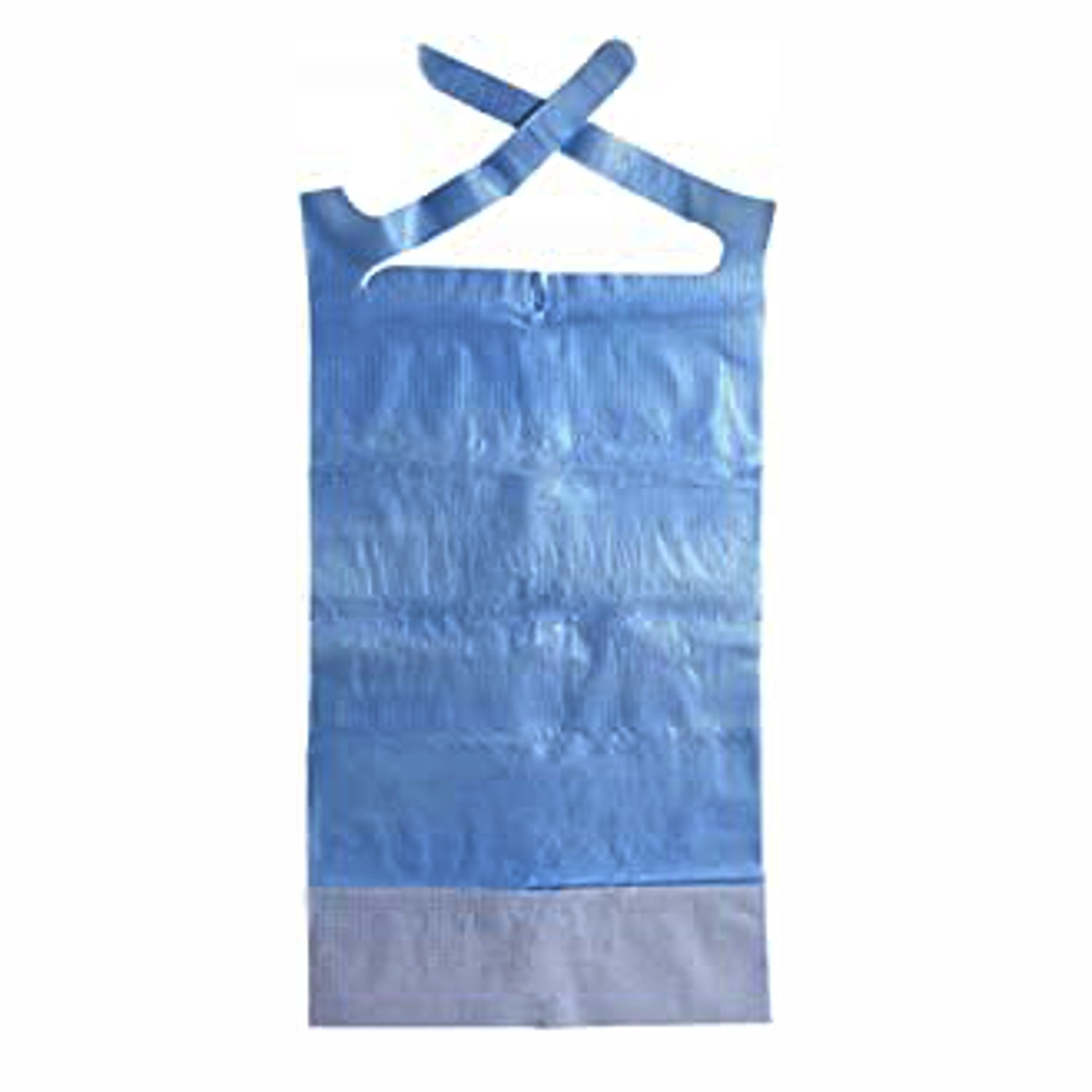 500 Bavaglio monouso con tasca impermeabile cartone da 500 pz.