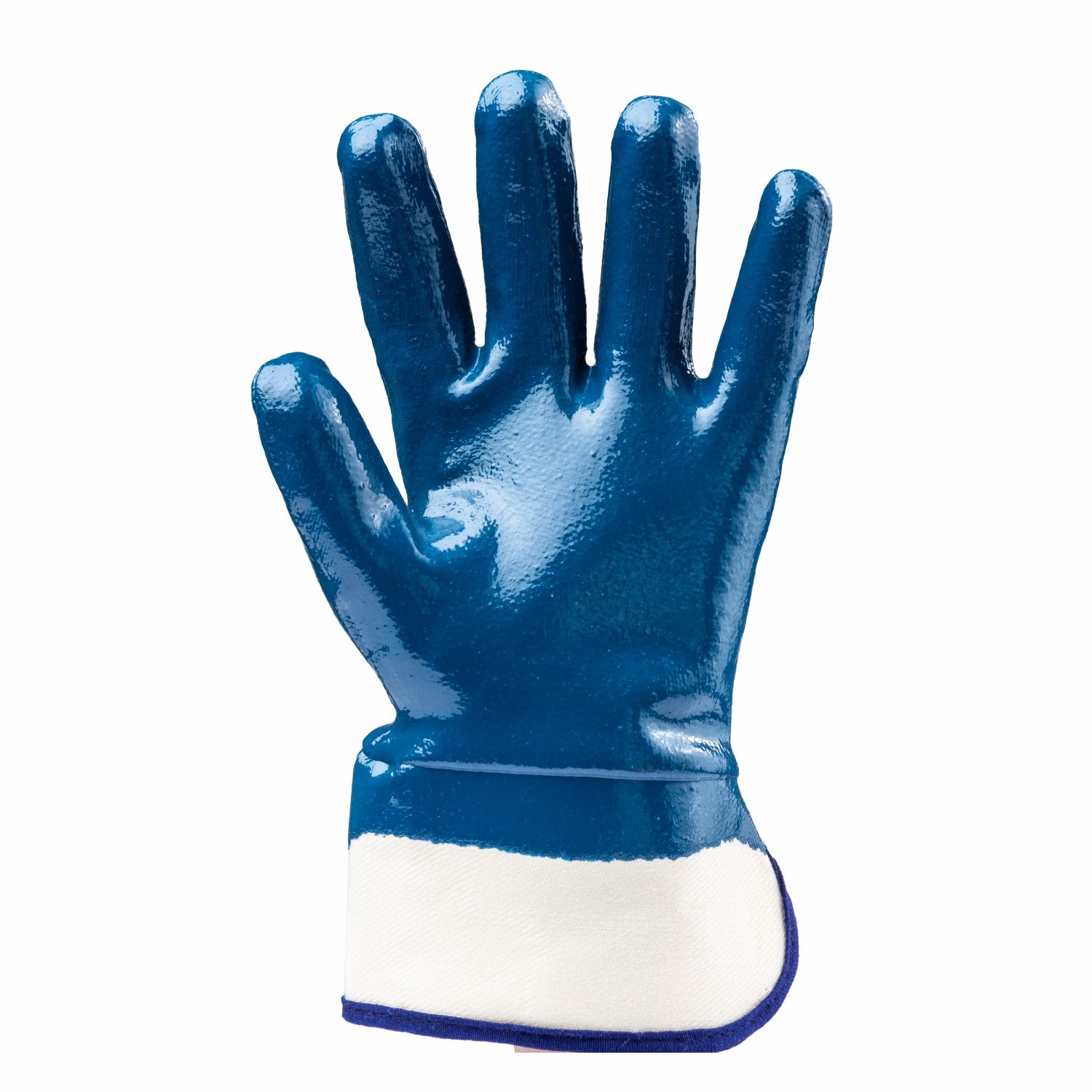 Guanti da lavoro NBR jersey supportati spalmatura in nitrile 4/4 pesante