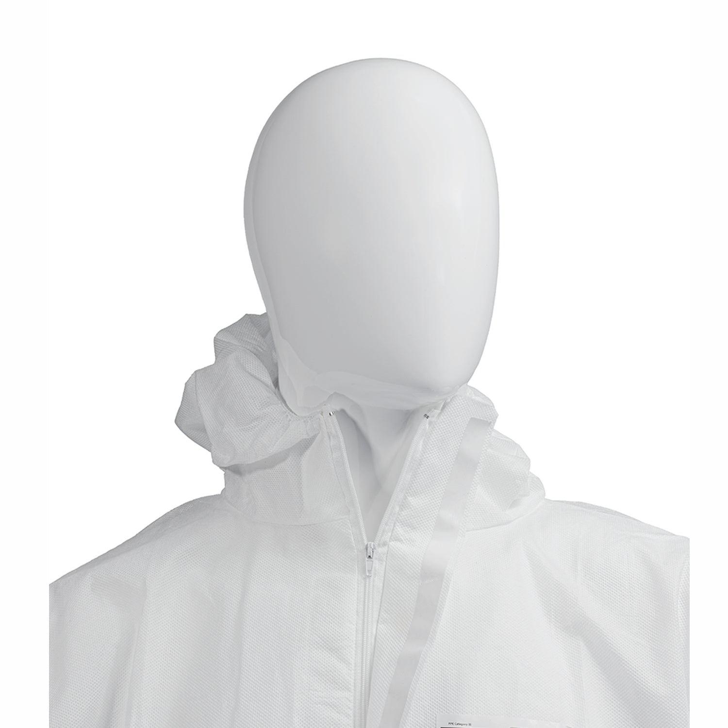 Tuta monouso gr. 64 Categoria 3 III impermeabile 60% polipropilene 40% polietilene polsino con elastico