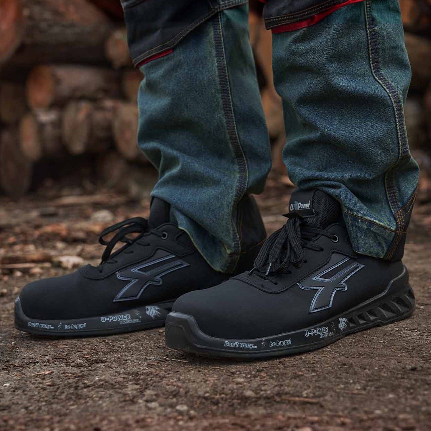 U-POWER scarpa da lavoro antinfortunistica bassa idrorepellenti BEN S ESD S3 S CI FO SR