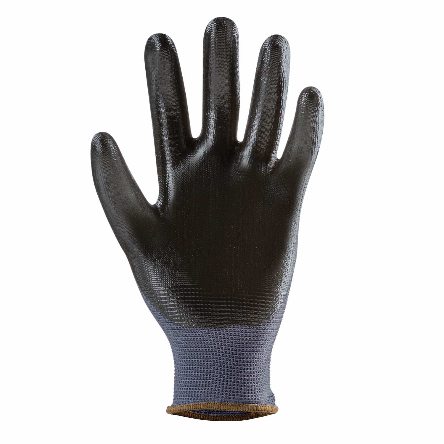 Guanti da lavoro nylon ricoperti in Nitrile 1/4 protezione da oli e grassi 1nicb