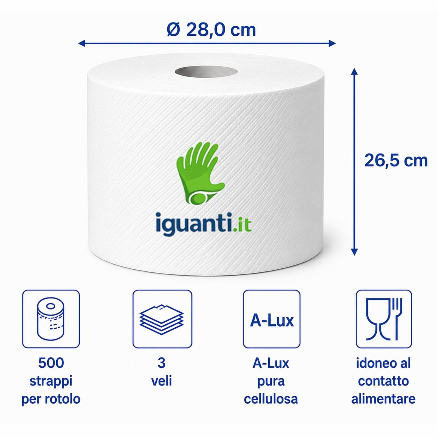 Rotolone Celtex 3 veli – utilizzo in officine, laboratori e cucine professionali