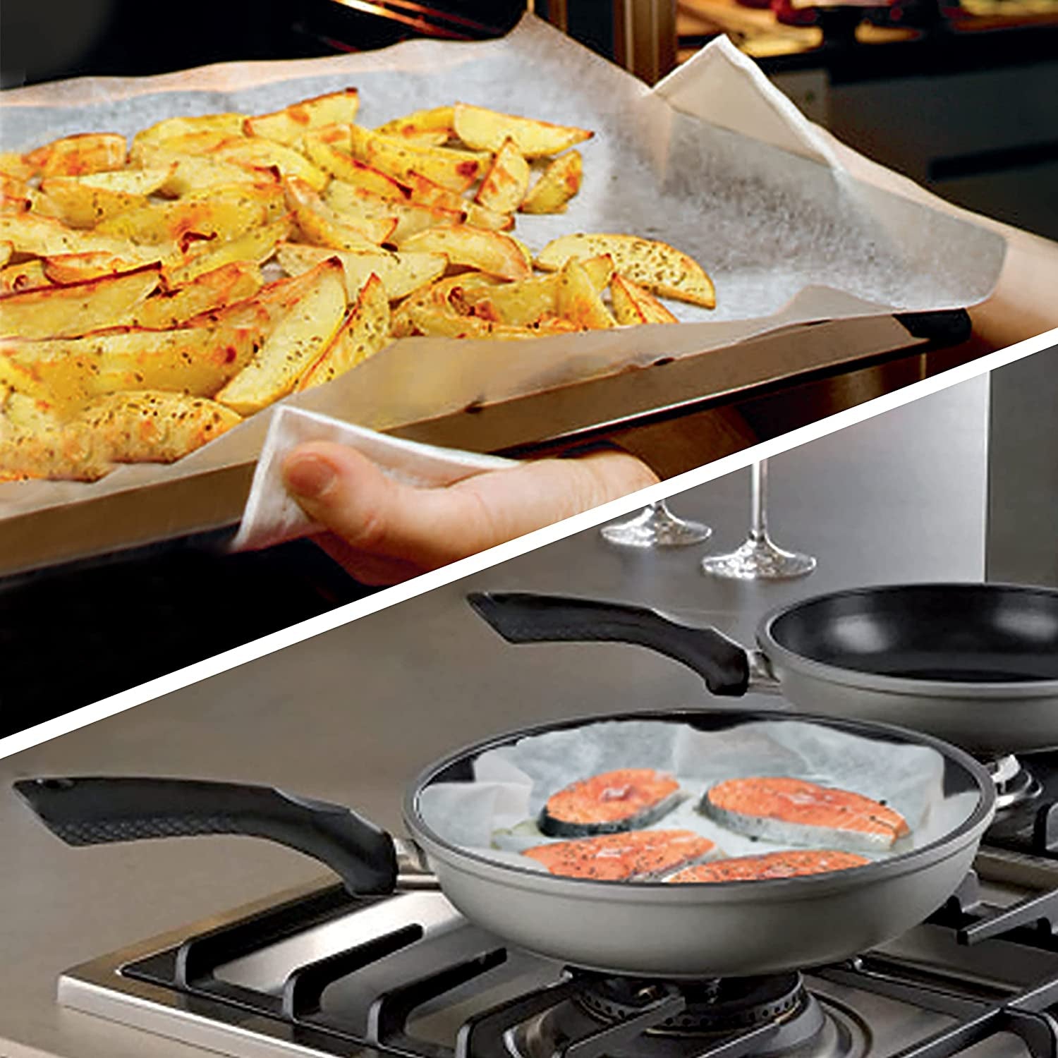 Rotolo Carta Forno professionale larghezza 330 mm. lunghezza 50 metri Cogepack