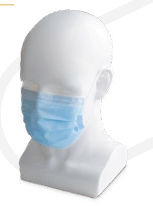50 Mascherine chirurgica TNT 3 strati con elastici 50 Pz.