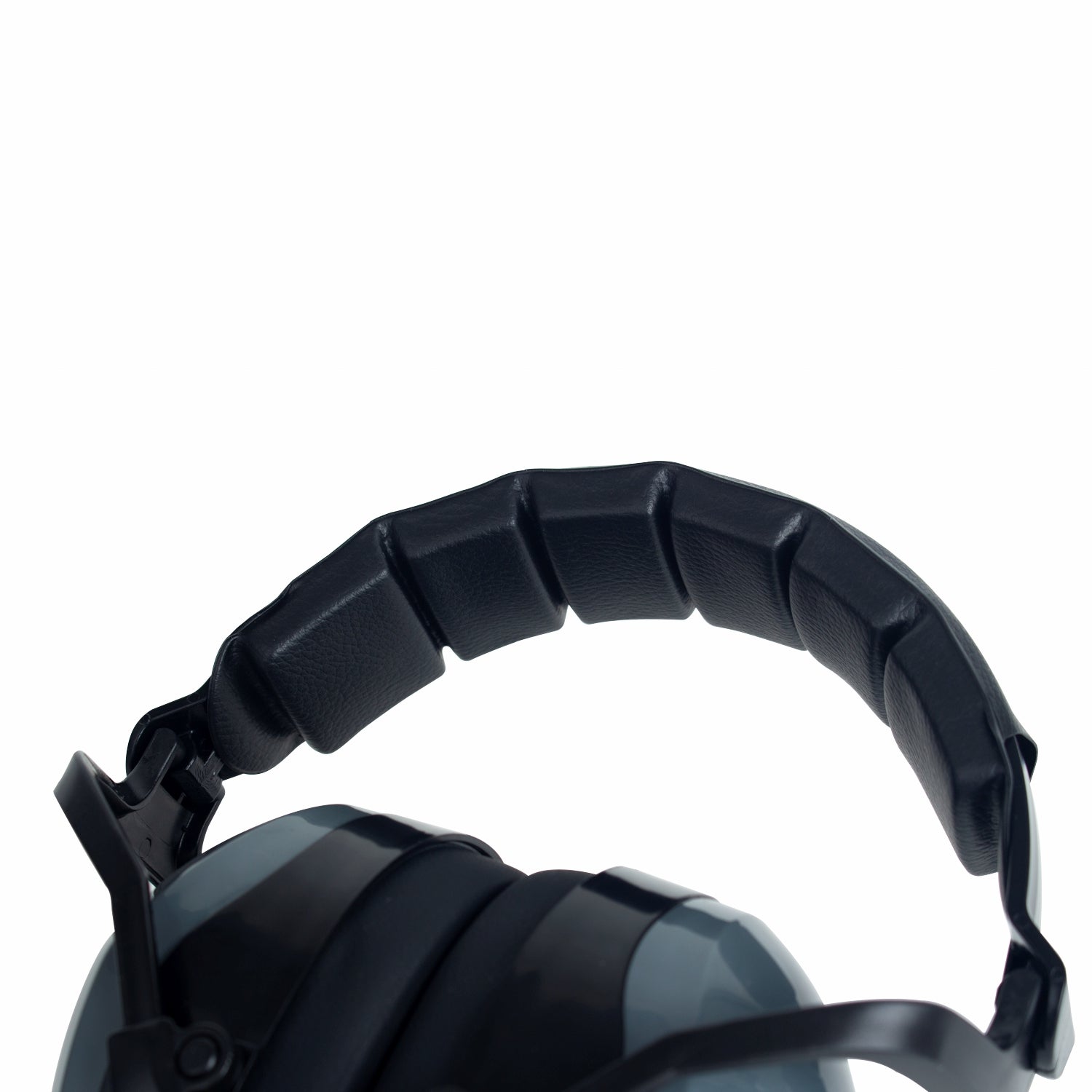 Cuffia auricolare 29,8 DB in ABS nero, archetto regolabile e pieghevole