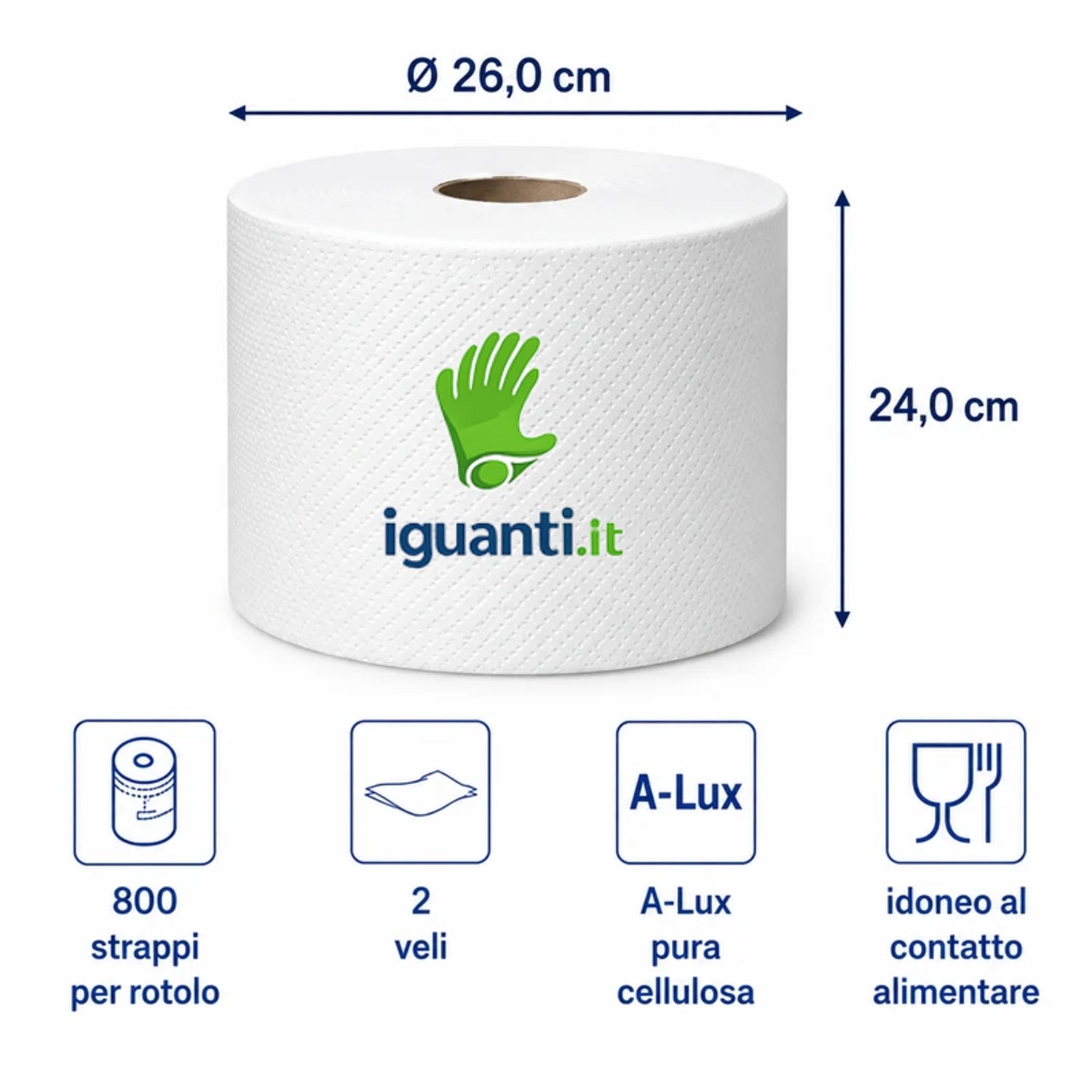 Rotolone carta industriale Celtex – utilizzo in officine, laboratori e cucine professionali