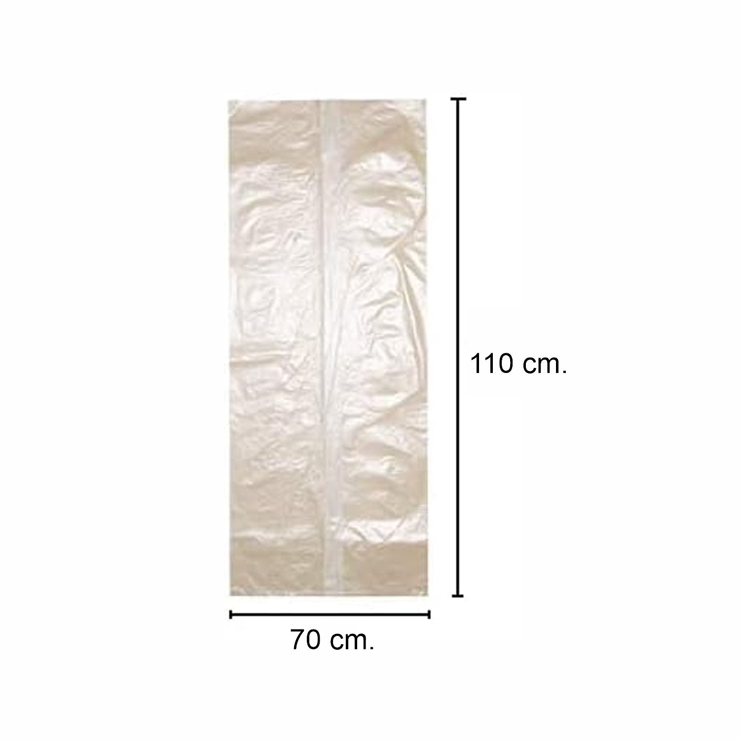 300 Sacchi 110 litri cm. 70x110 gr. 32 condominiale spazzatura nettezza raccolta differenziata grigio 30 rotoli