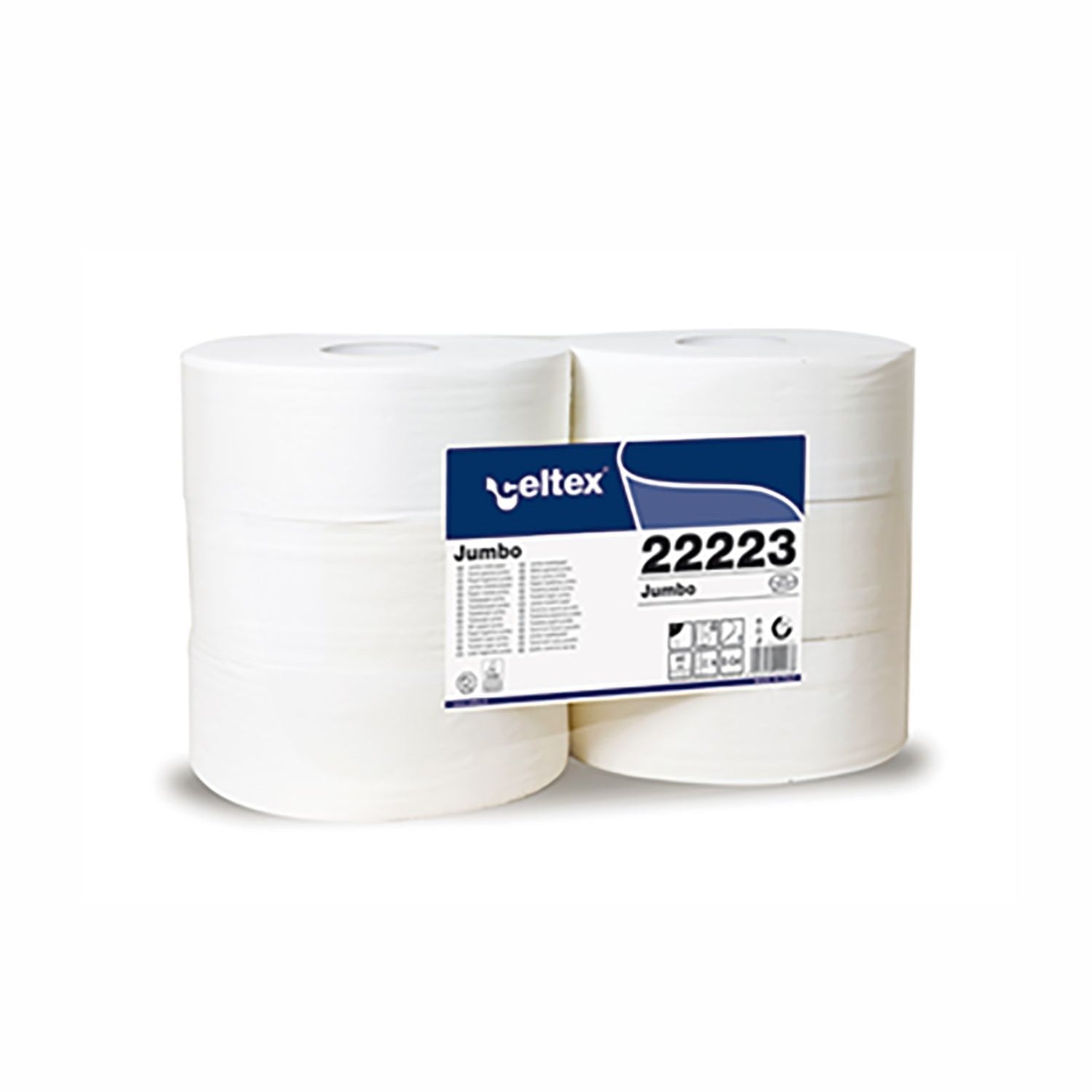 Jumbo carta igienica jumbo 6 rotoli celtex 22223