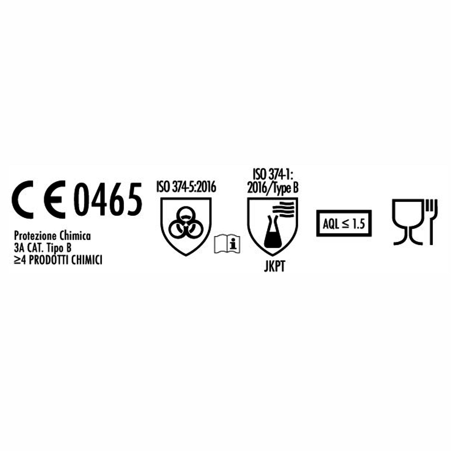 Guanti monouso nitrile premium arancione Hi grip 773 pz. 50 gr. 8,5