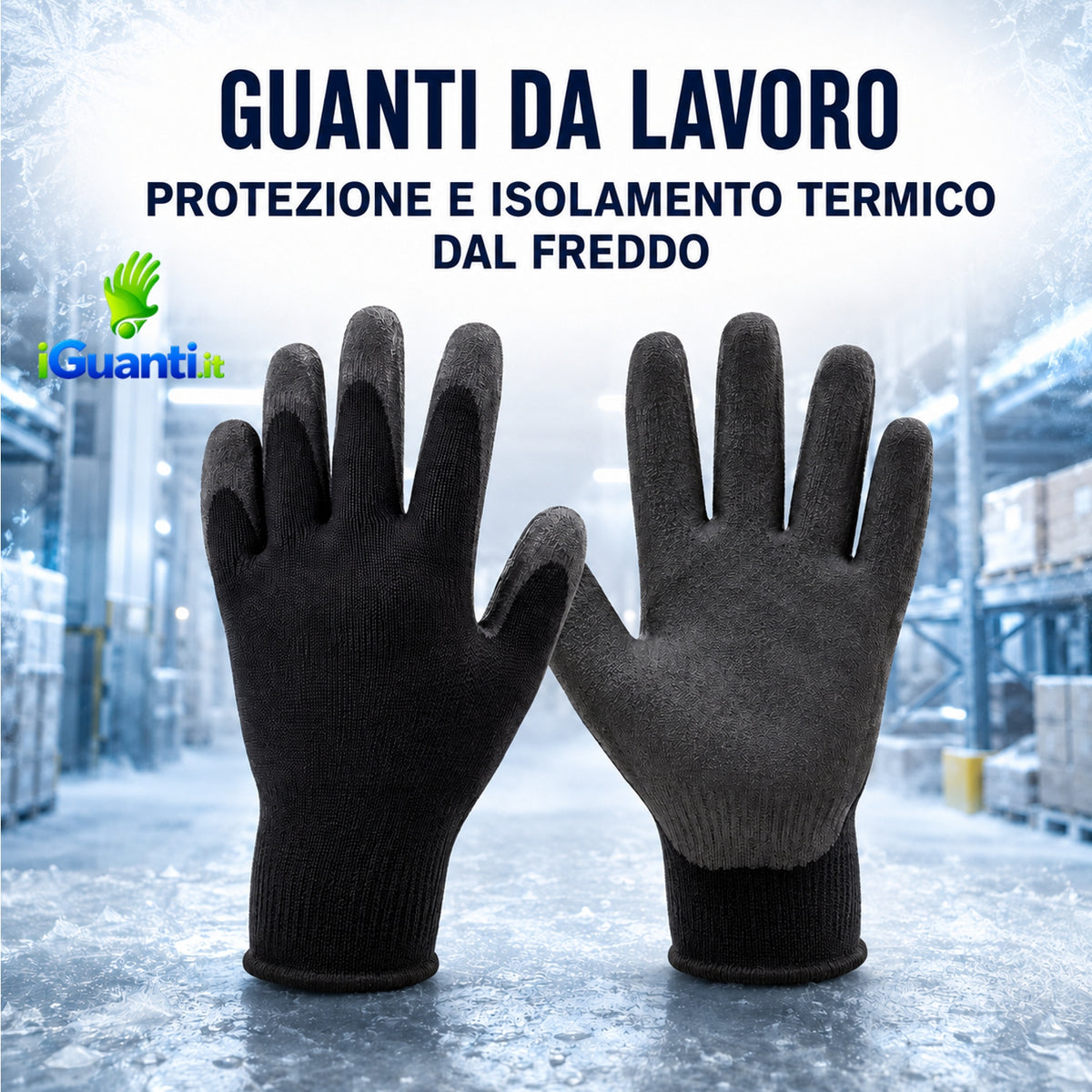 Guanti da Lavoro isolamentoTermici Impermeabili | Protezione dal Freddo, Dorso Areato