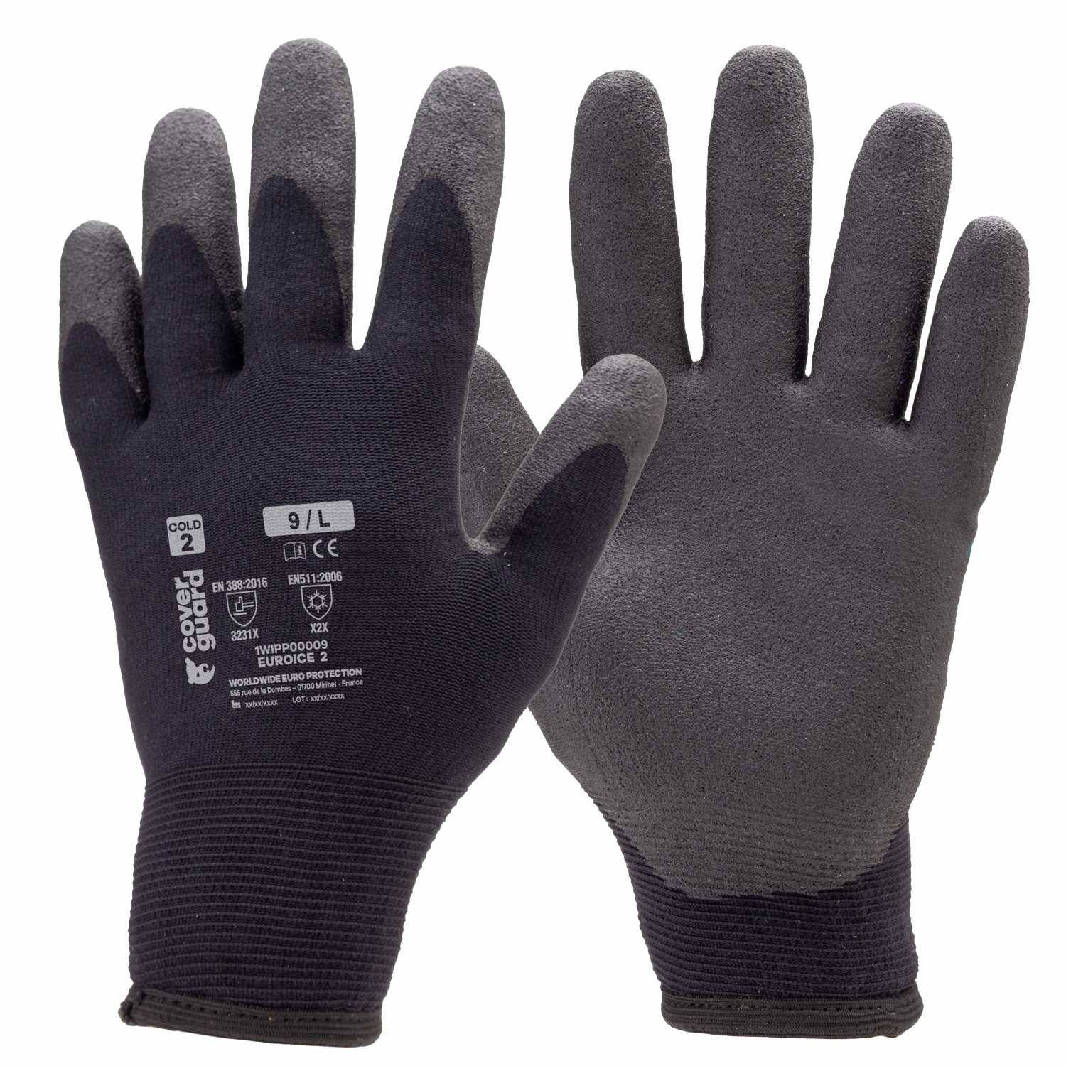 Guanti da lavoro protezione termica contro il freddo ice impermeabile 1WIPP0