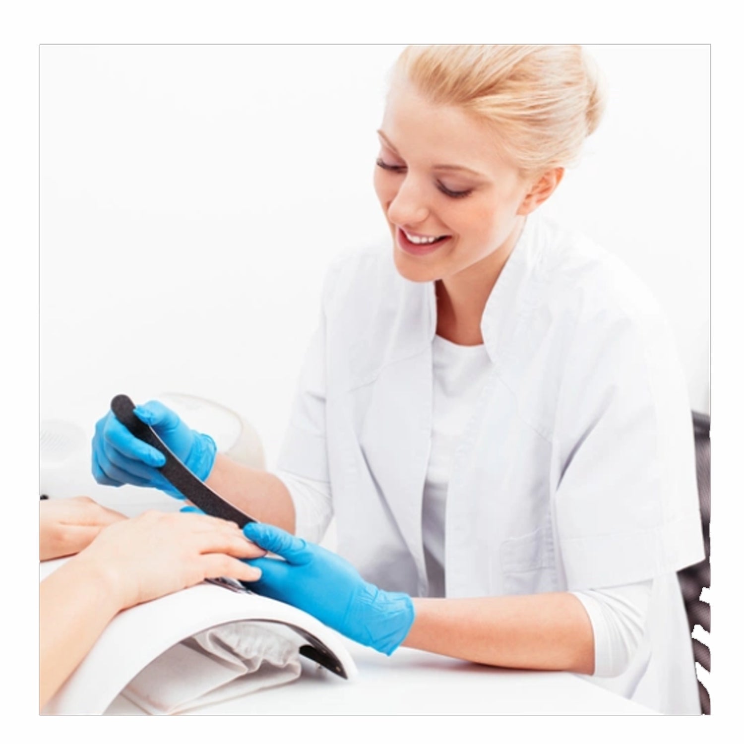 Guanti monouso nitrile senza polvere nitrylex classic 888 mercator gr. 3,30