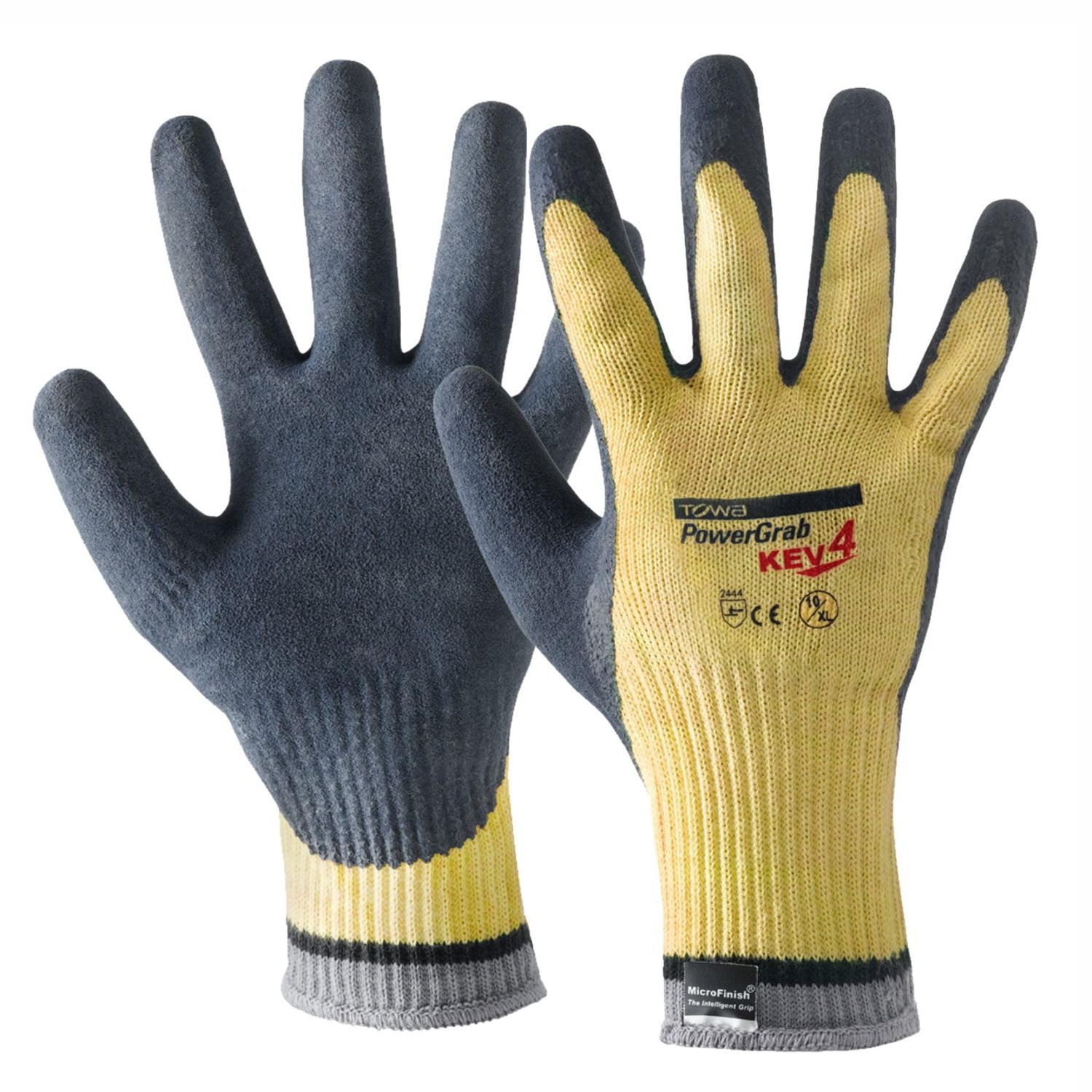 Guanti da lavoro antitaglio palmo spalmato in Lattice II ANSI A3