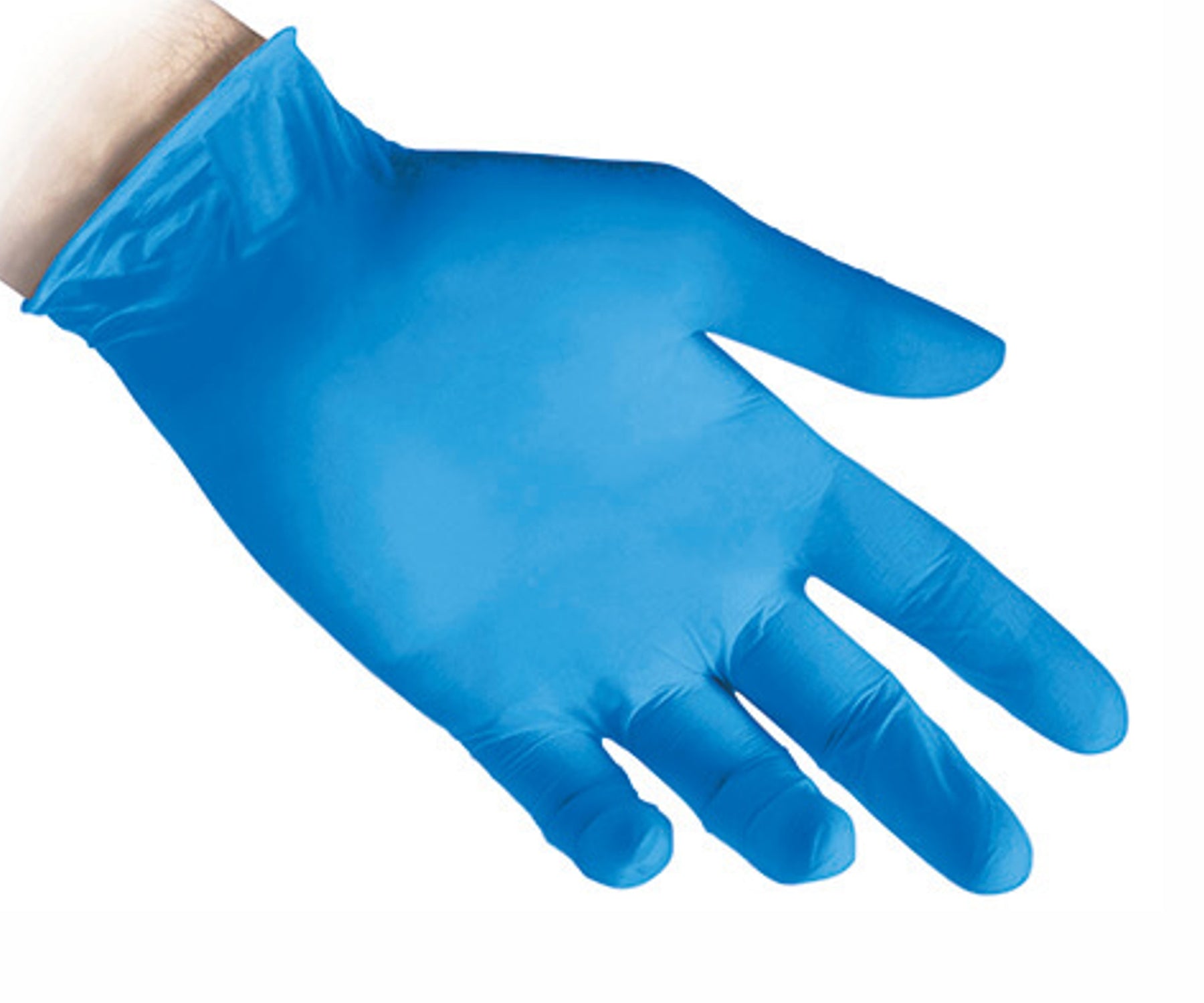 Guanti in nitrile senza polvere Nacatur naturex 626 nitryl derm gr. 3,50