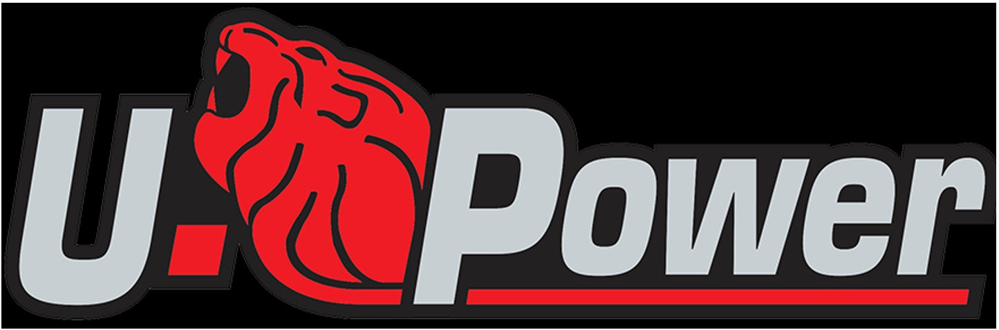 U-Power Guanti monouso one shot in nitrile grip colore nero pz.50 gr. 8,40