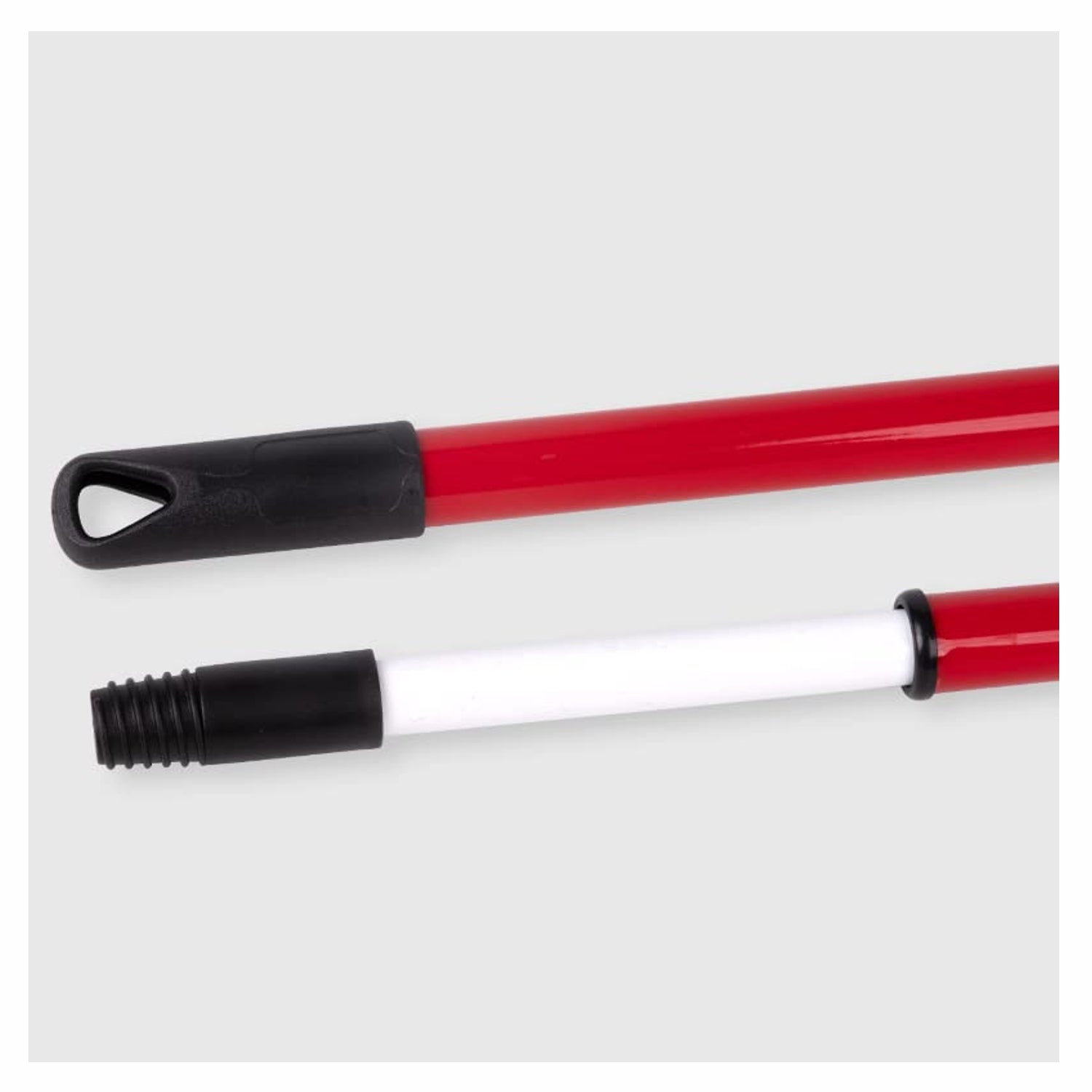 4 Manici scopa metallo asta allungabile fino a 300 cm