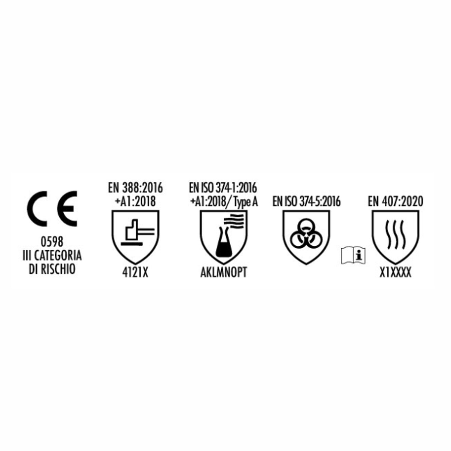 Guanti da lavoro in lattice non felpati extralunghi Workman 1.1 377