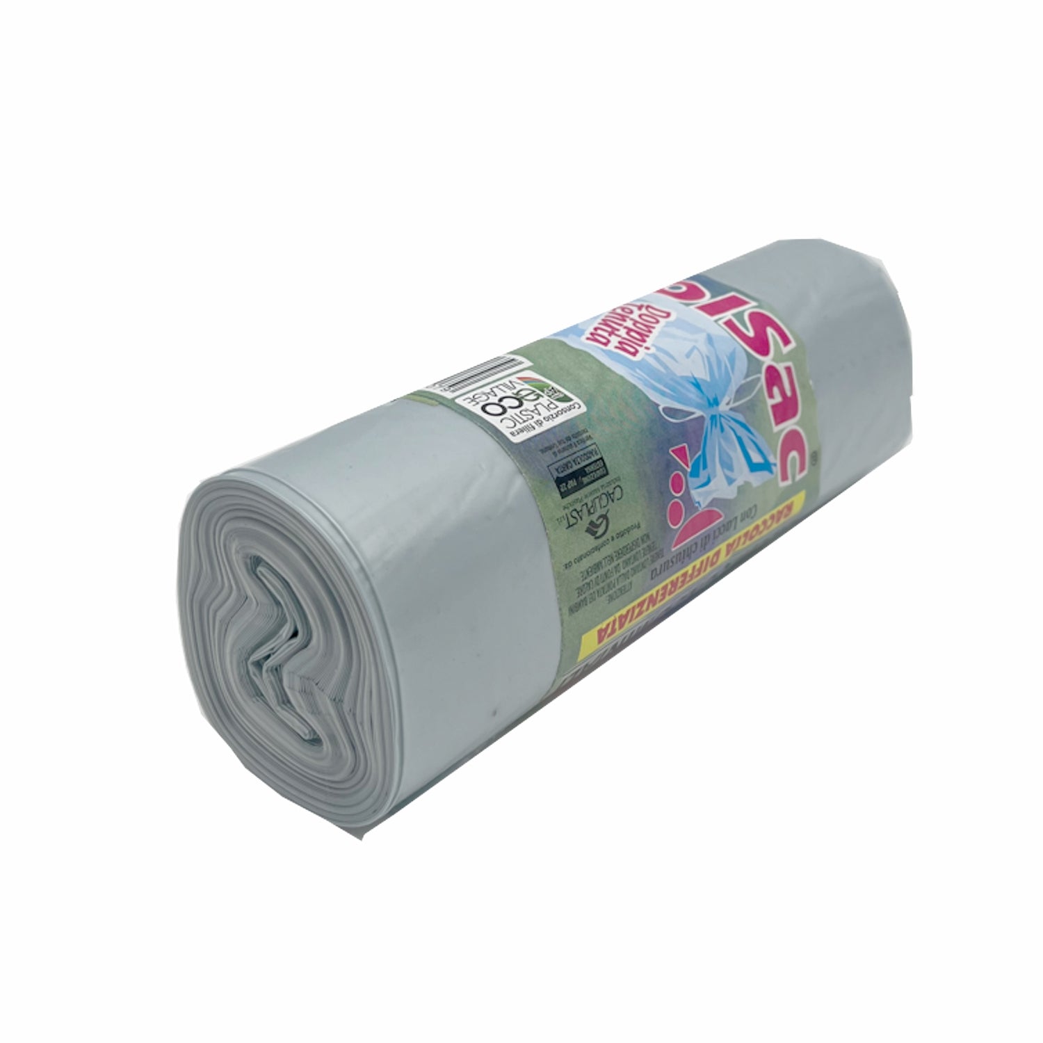 Sacco spazzatura cm.70x110 raccolta differenziata peso gr.30 pz.10 litri 110