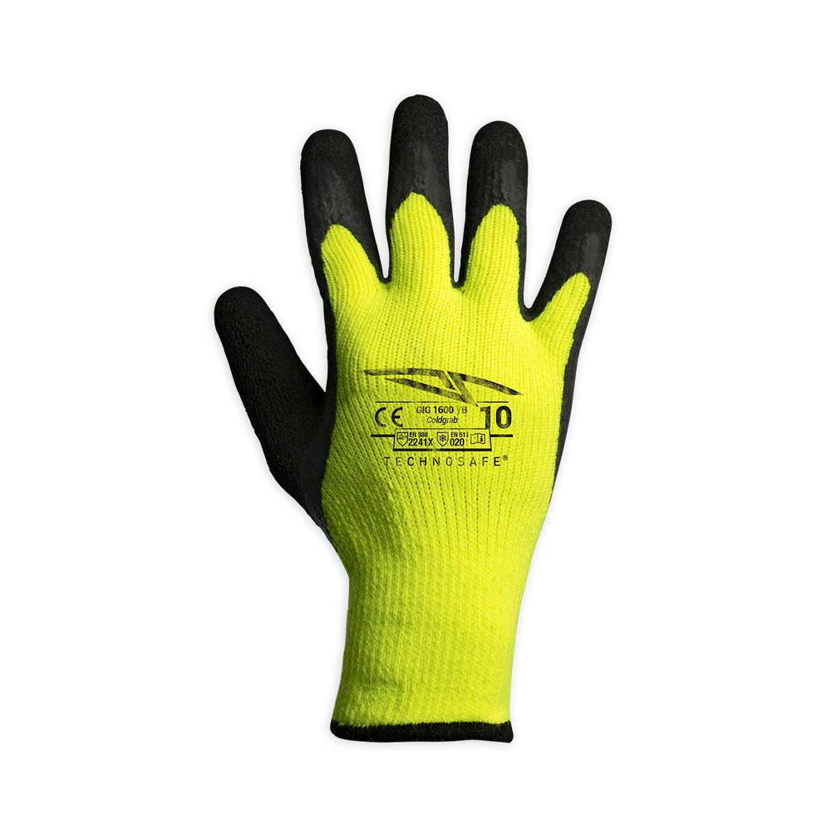 Guanti da lavoro rays rivestito in lattice sul palmo protezione dal FREDDO ottima presa