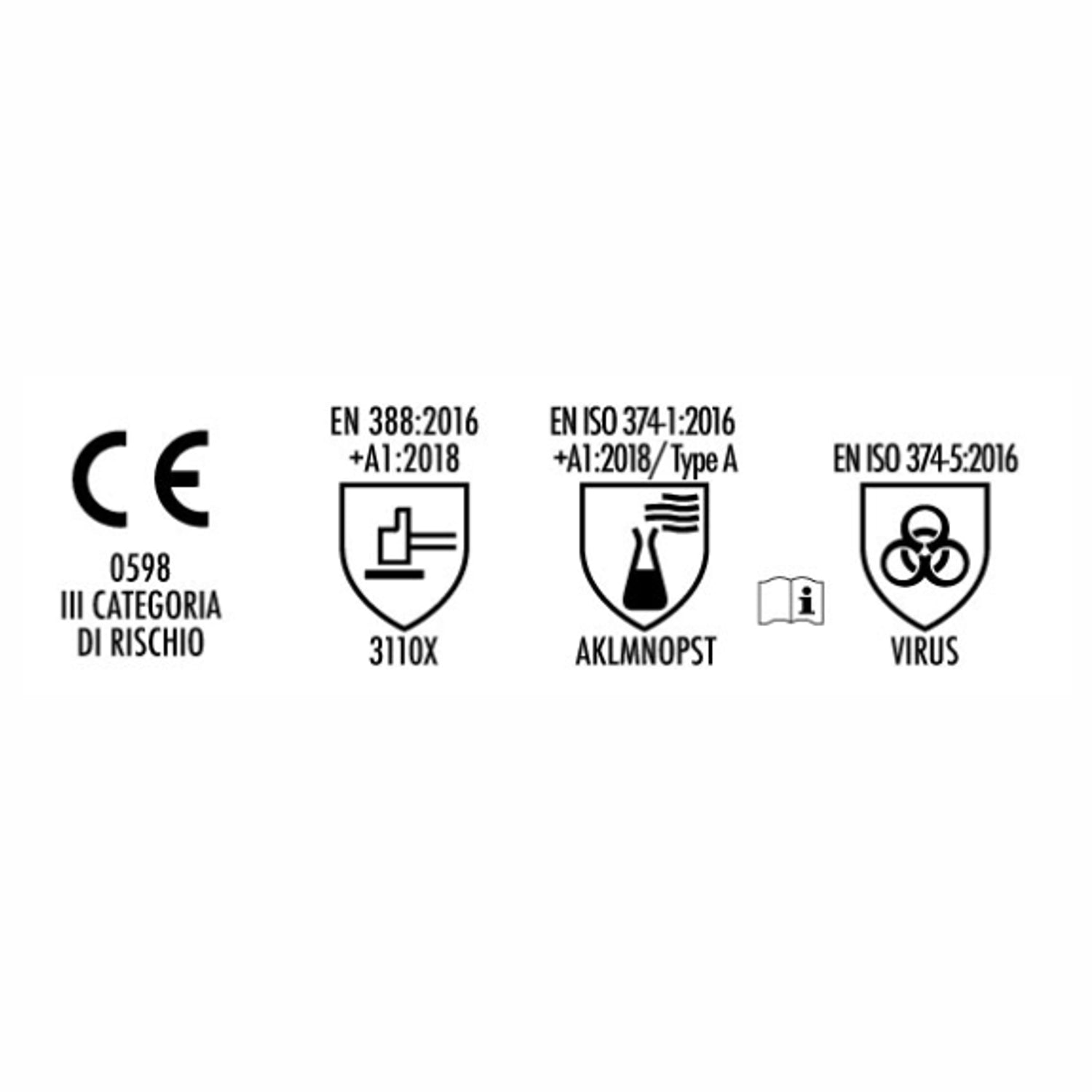 Guanti da lavoro felpato neoprene 363