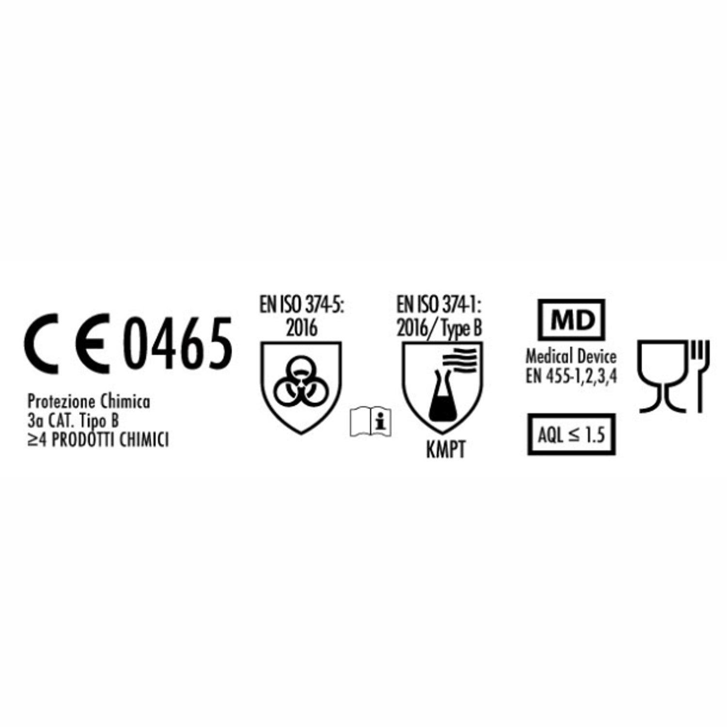 Guanti monouso lattice nero senza polvere palmpro premium hirex 731 Pz. 100 gr. 6,00