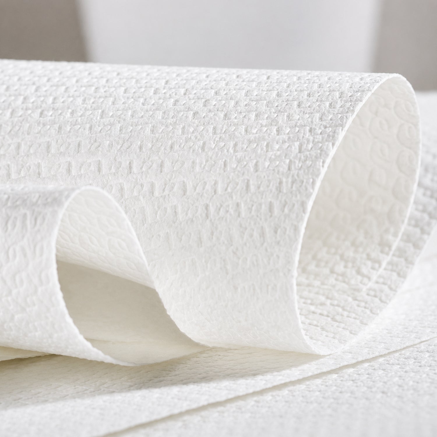 Rotolone di carta a secco Celtex Airlaid – 320 strappi, super assorbente | 1 velo bianco (H005044)