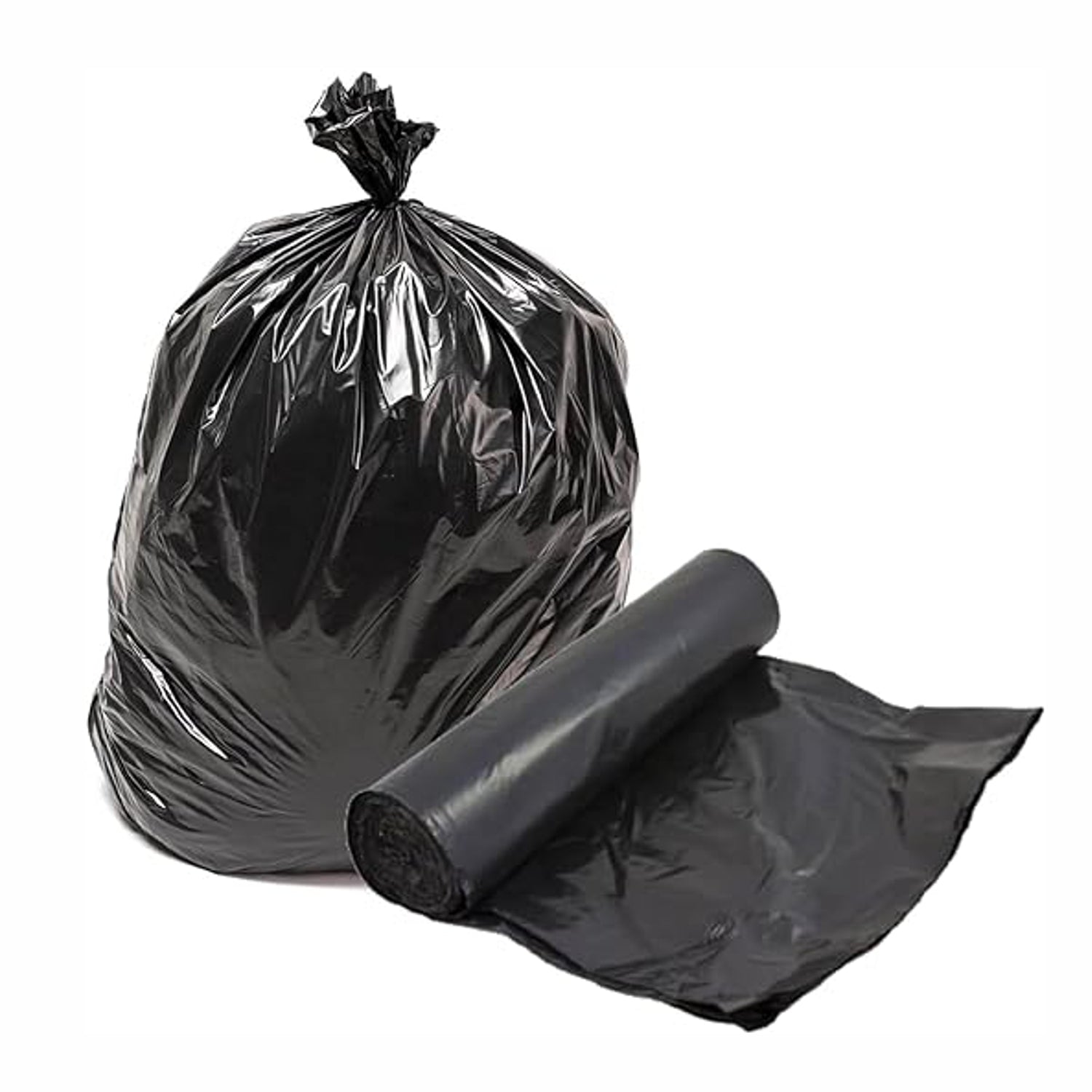Sacco spazzatura cm.72x110 colore nero peso gr.45 pz.9 litri 110