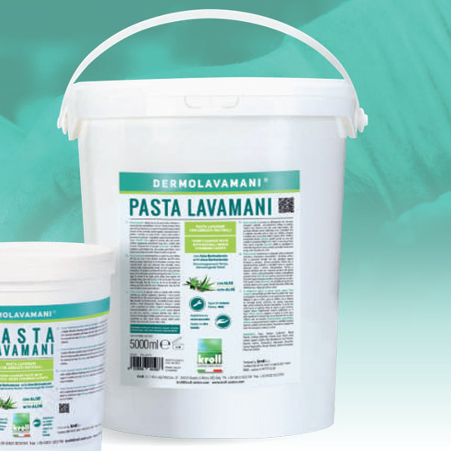 Pasta Lavamani con Abrasivi Naturali Dermatologicamente testata 5 litro kroll