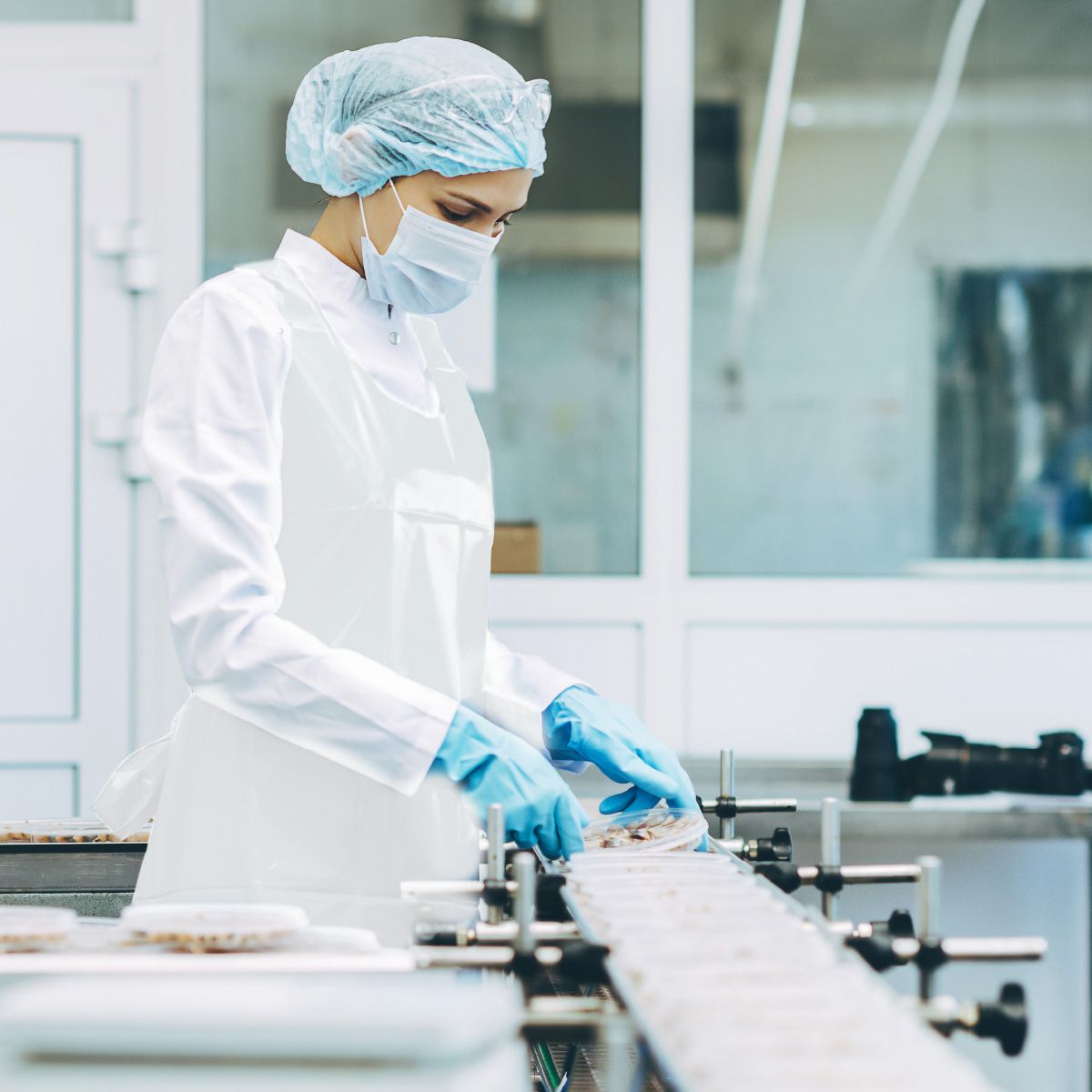 1000 pz. Grembiule di protezione impermeabile monouso in pe Bianco Pz 1000