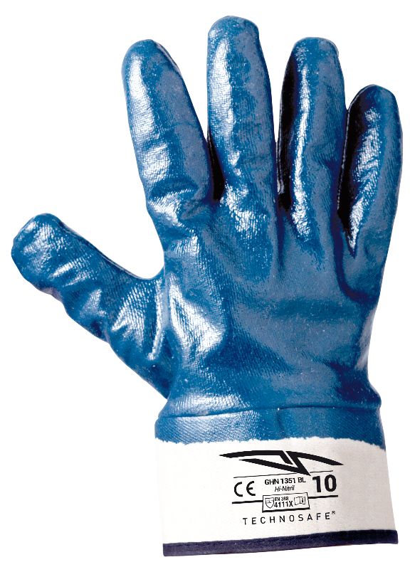 Guanti da lavoro NBR hi nitril GHN1351BL Rays