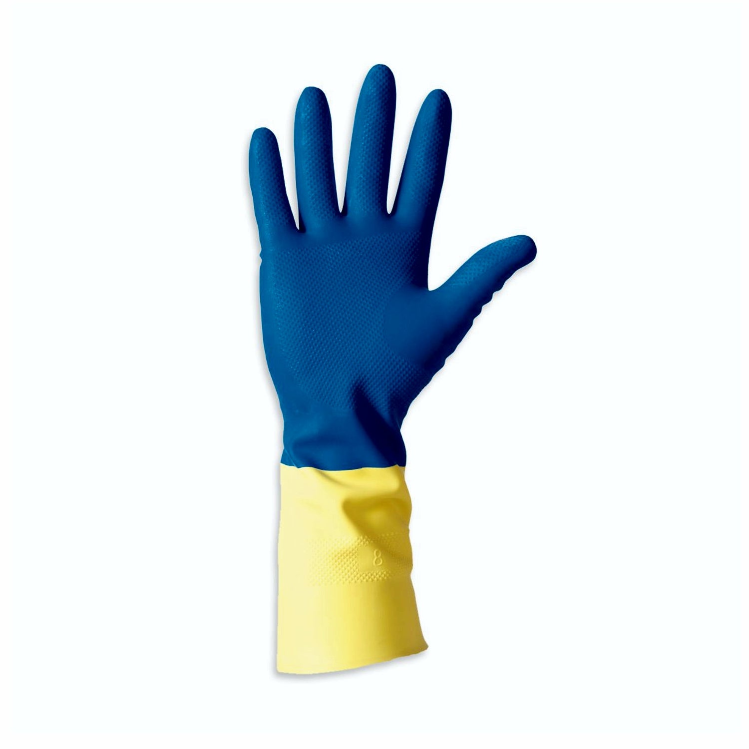 Guanti da lavoro in lattice felpato Bicolore