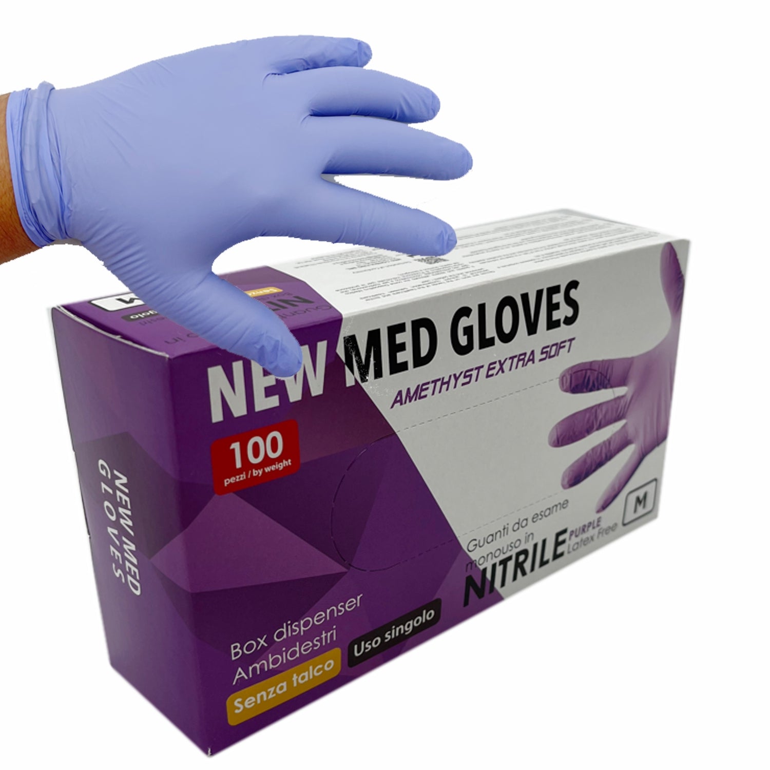 Guanti monouso in nitrile New Med soft