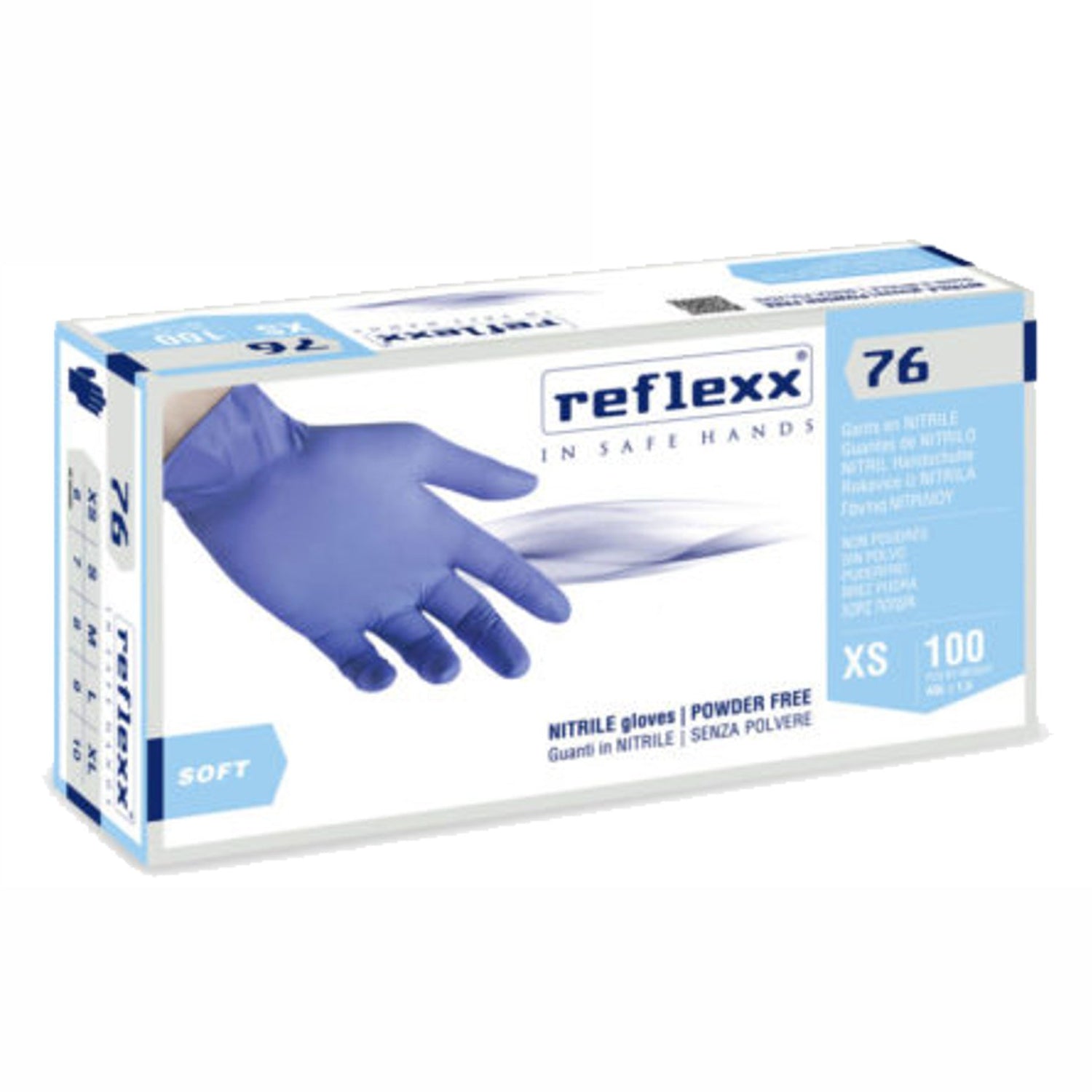 Reflexx 76 guanti monouso in nitrile