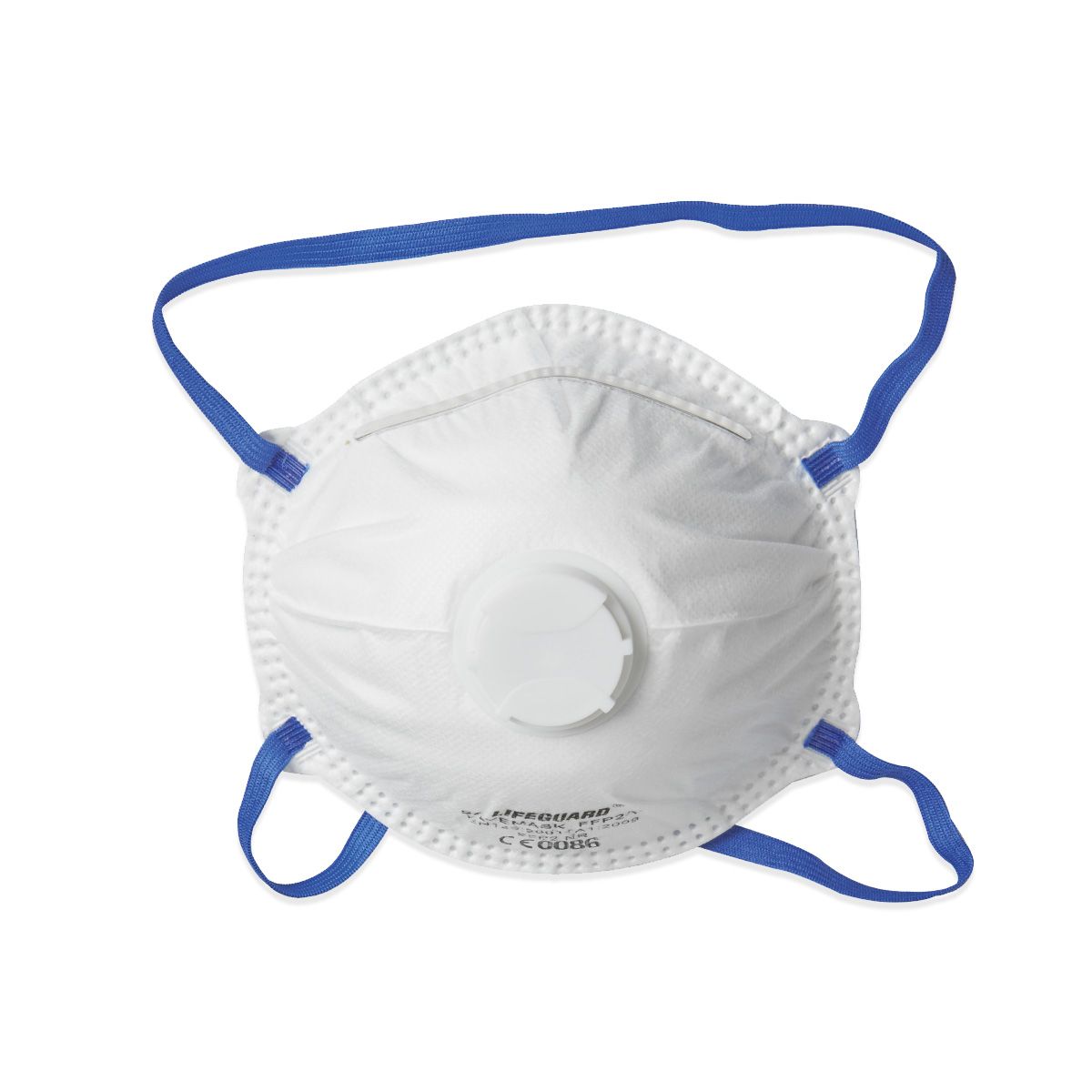 10 Mascherine monouso FFP2 con valvola filtrante EN 149:2001+A1:2009