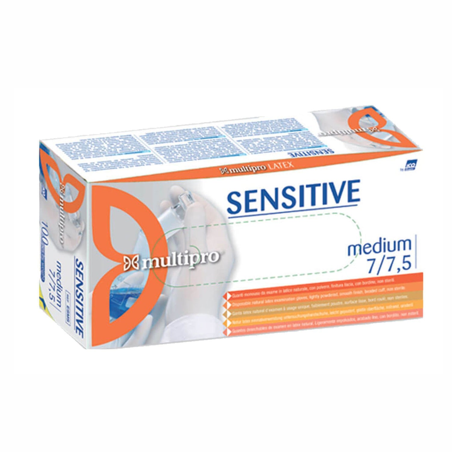 Sensitive Multipro guanti monouso in lattice Icoguanti