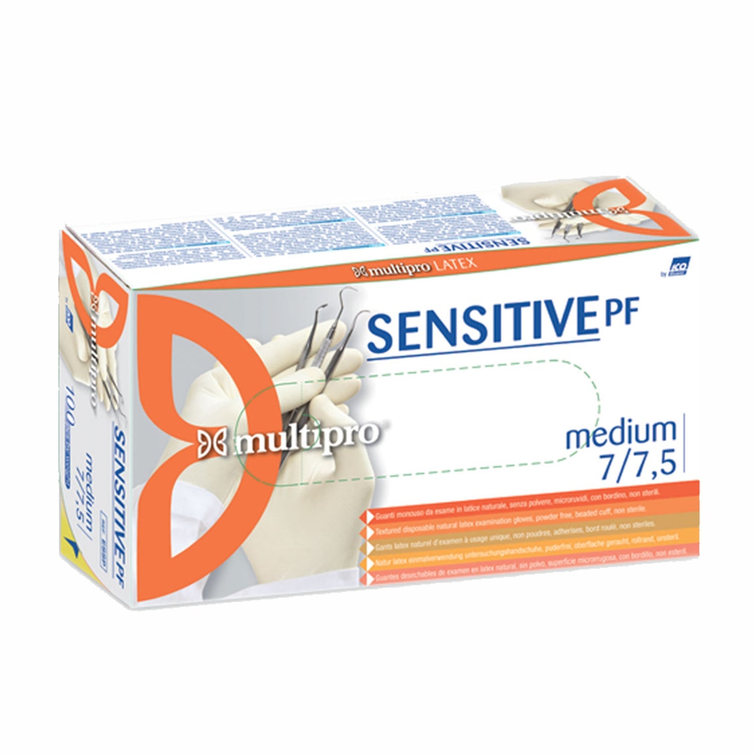 Sensitive pf Multipro guanti monouso in lattice Icoguanti