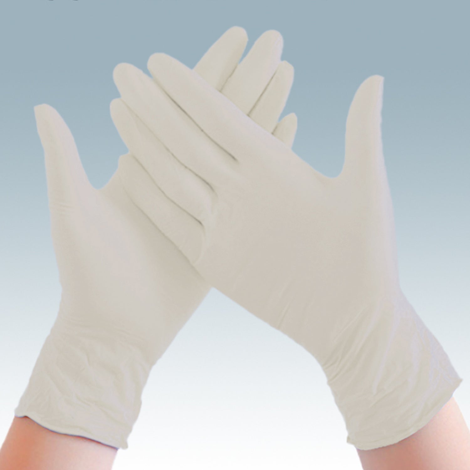Guanti monouso in lattice senza polvere 666 Pz.100