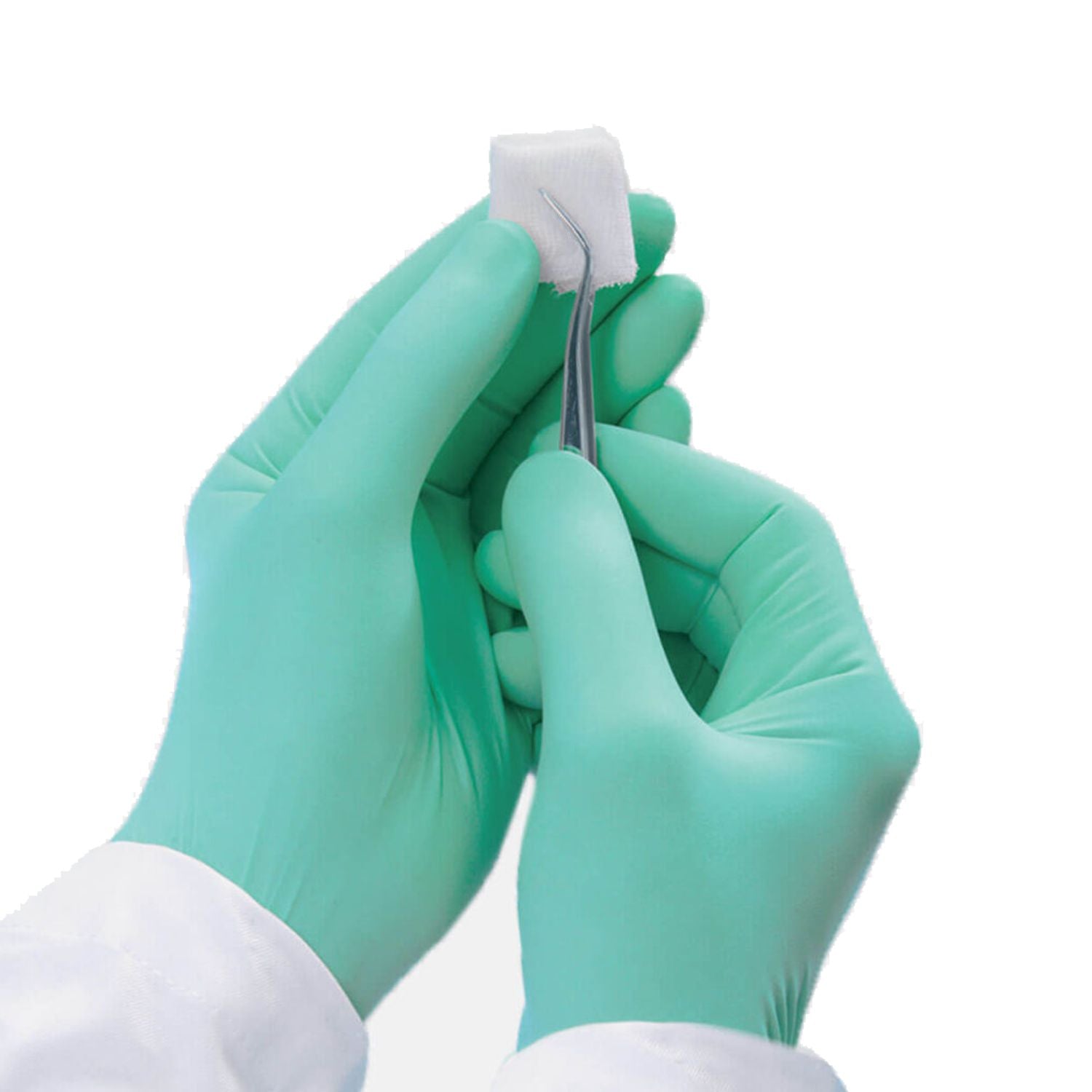 Guanti monouso med safety aloe vera 836 in lattice senza polvere pz.100 gr. 6,50