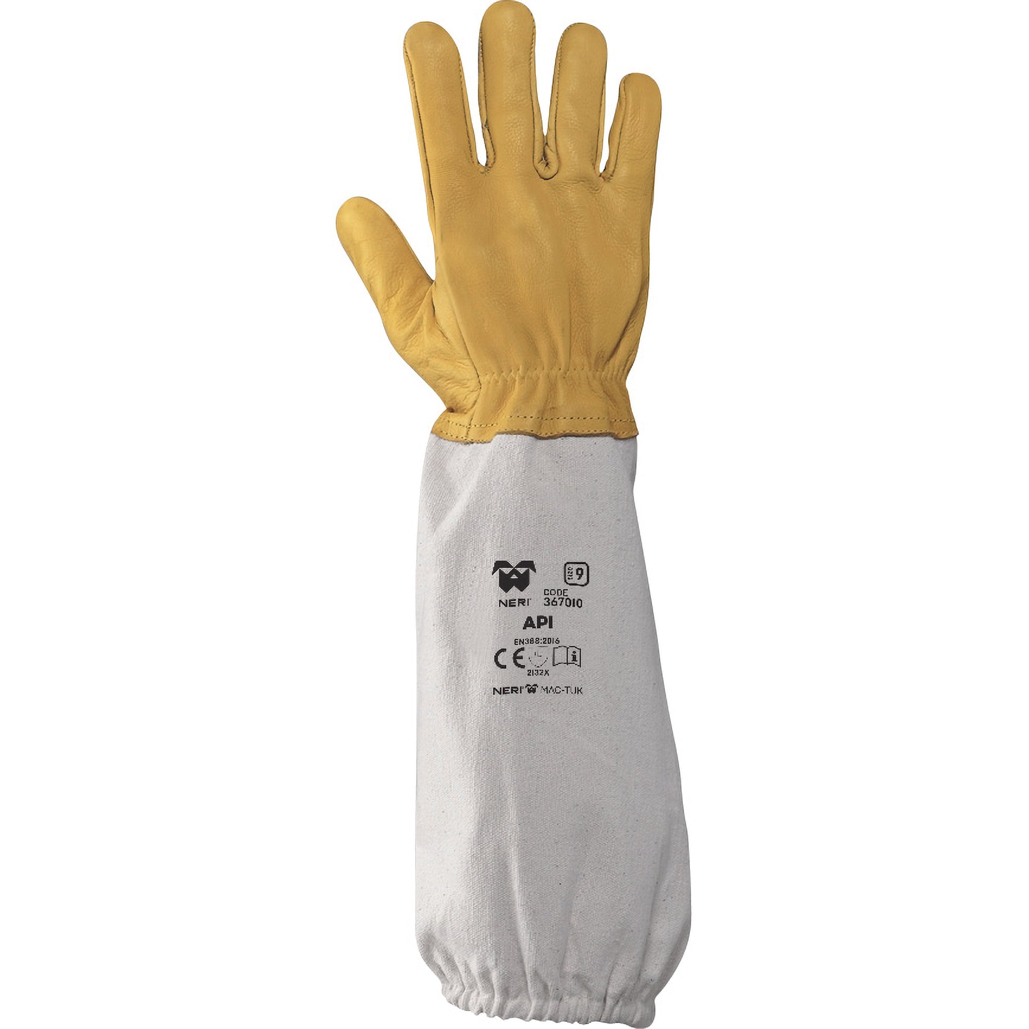 Guanti da lavoro in Pelle e cotone 367010