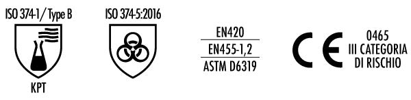 Guanti monouso in nitrile grip arancione 771 Nimek pz.100 palmpro icoguanti gr. 5,50
