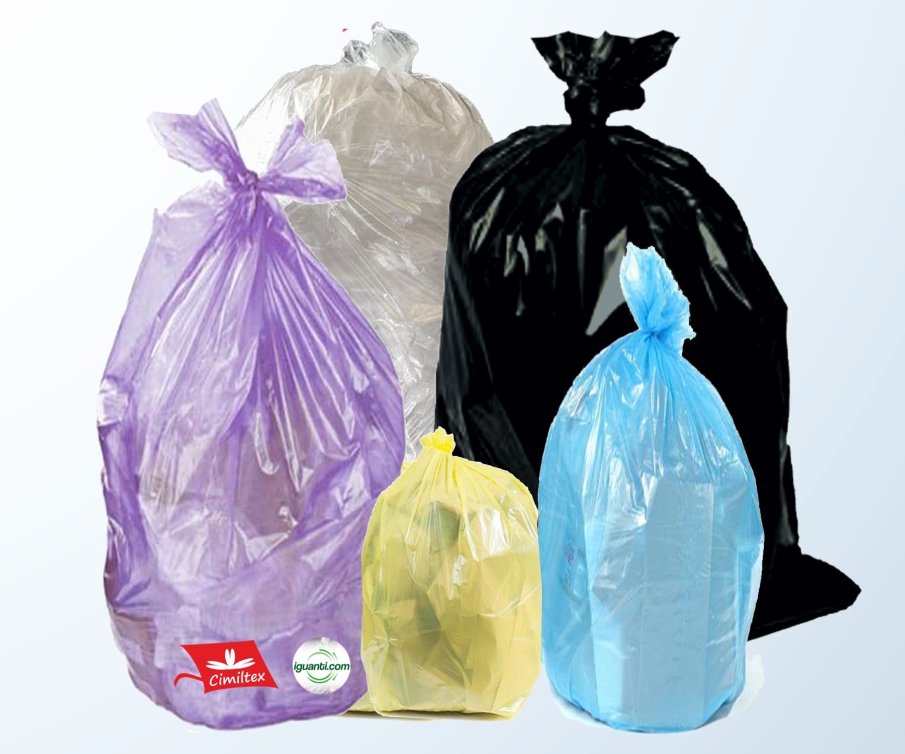 Sacchi Per Rifiuti Classic - 70 X 110 Cm - 116 L - 20 Micron - Foto 5