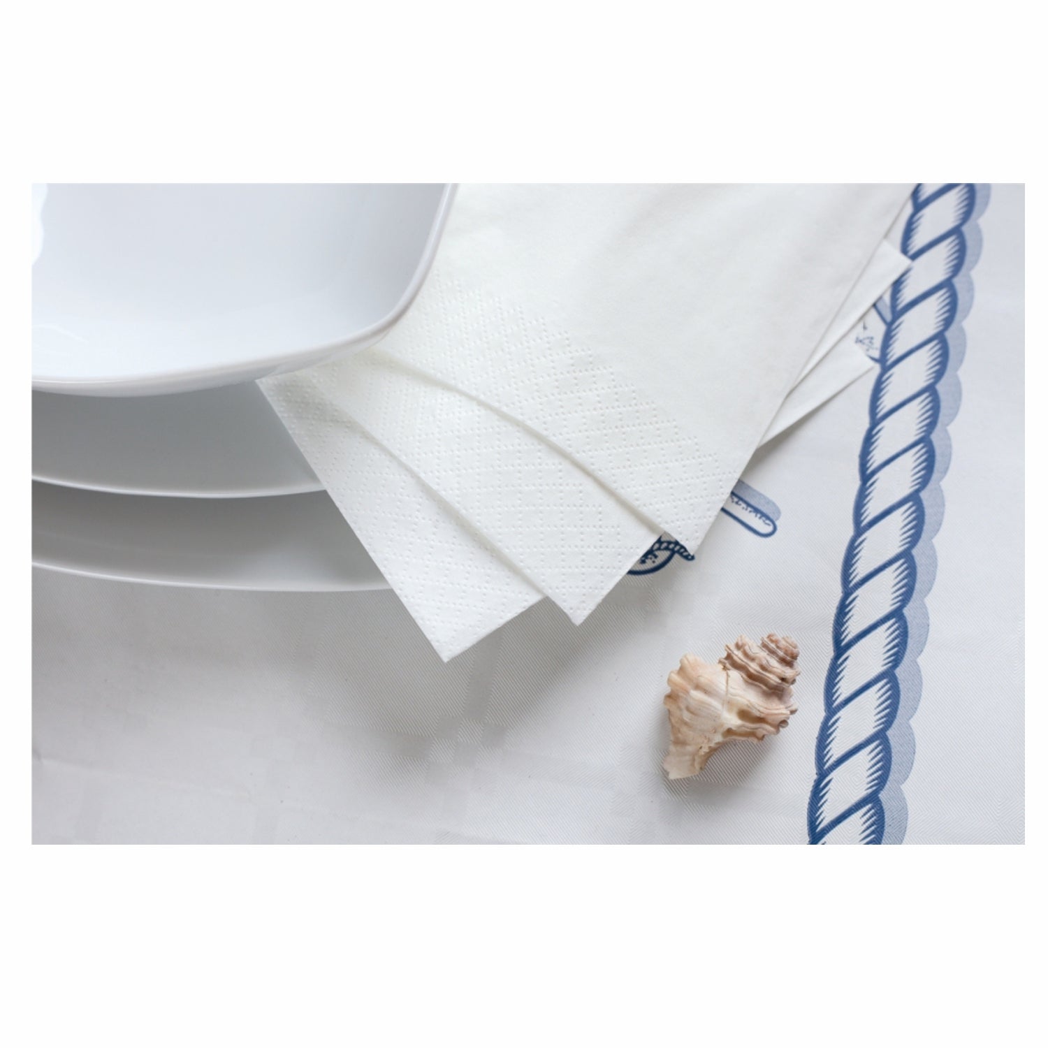Tovaglioli di carta doppio velo Bianco 38x38 cm, 100 pz. celtex