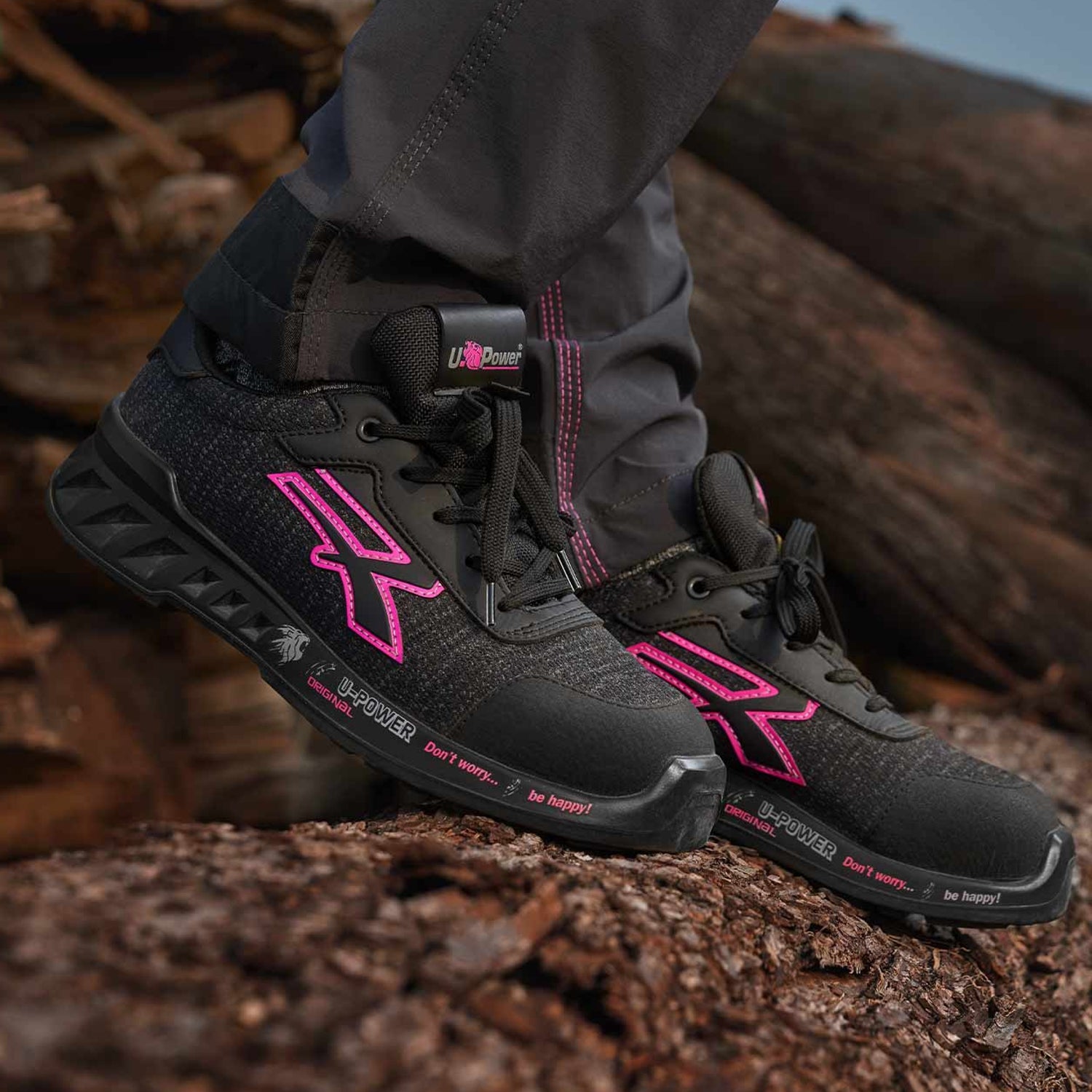 U-POWER Scarpa da lavoro antinfortunistica donna bassa MICHELLE S1 PS ESD