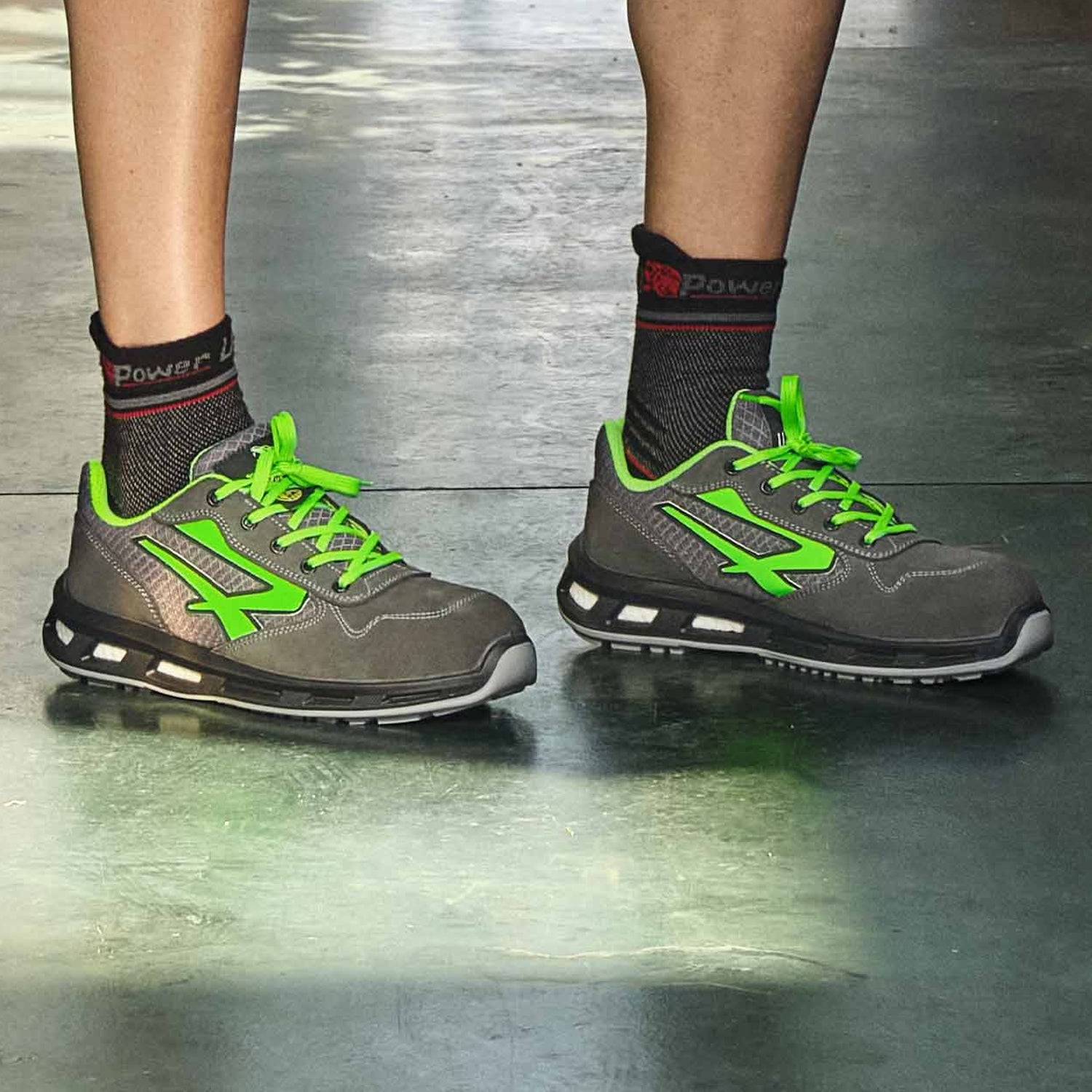 U-POWER Scarpa da lavoro antinfortunistica bassa POINT S1 PS SR ESD