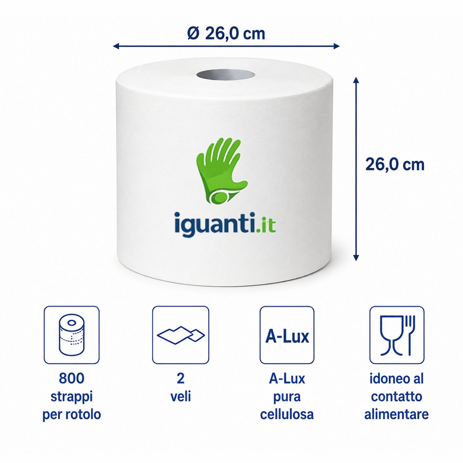 Rotolone Celtex Classic Liscia – utilizzo in officine, laboratori e cucine professionali
