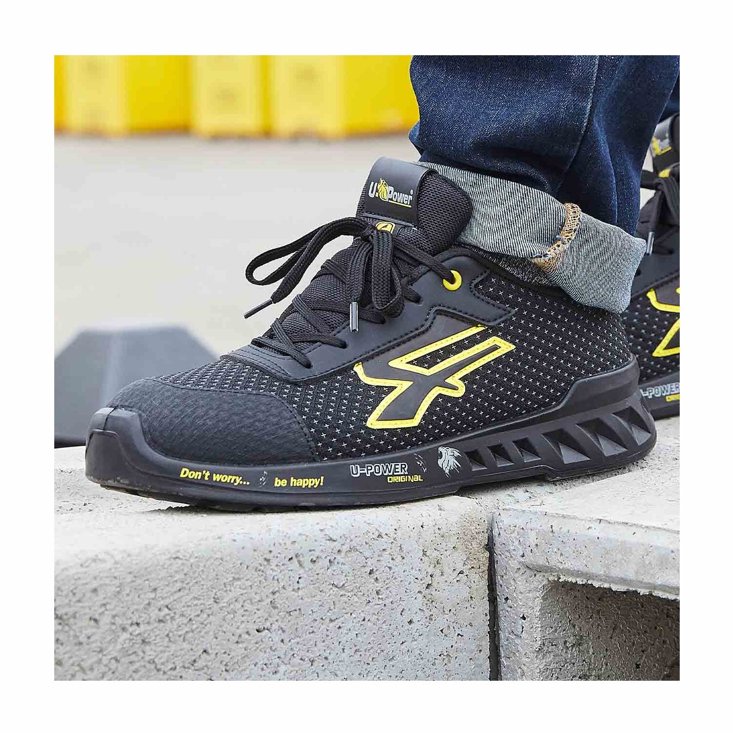 U-POWER Scarpa da lavoro antinfortunistica bassa MATT S3 SRC