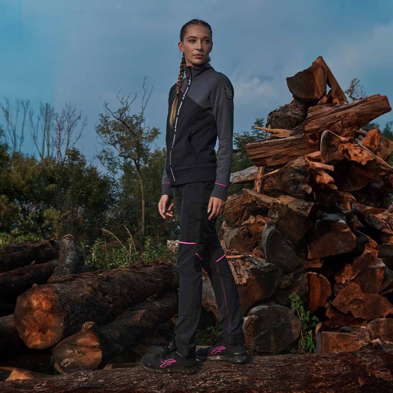 U-POWER Scarpa da lavoro antinfortunistica donna bassa MICHELLE S1 PS ESD