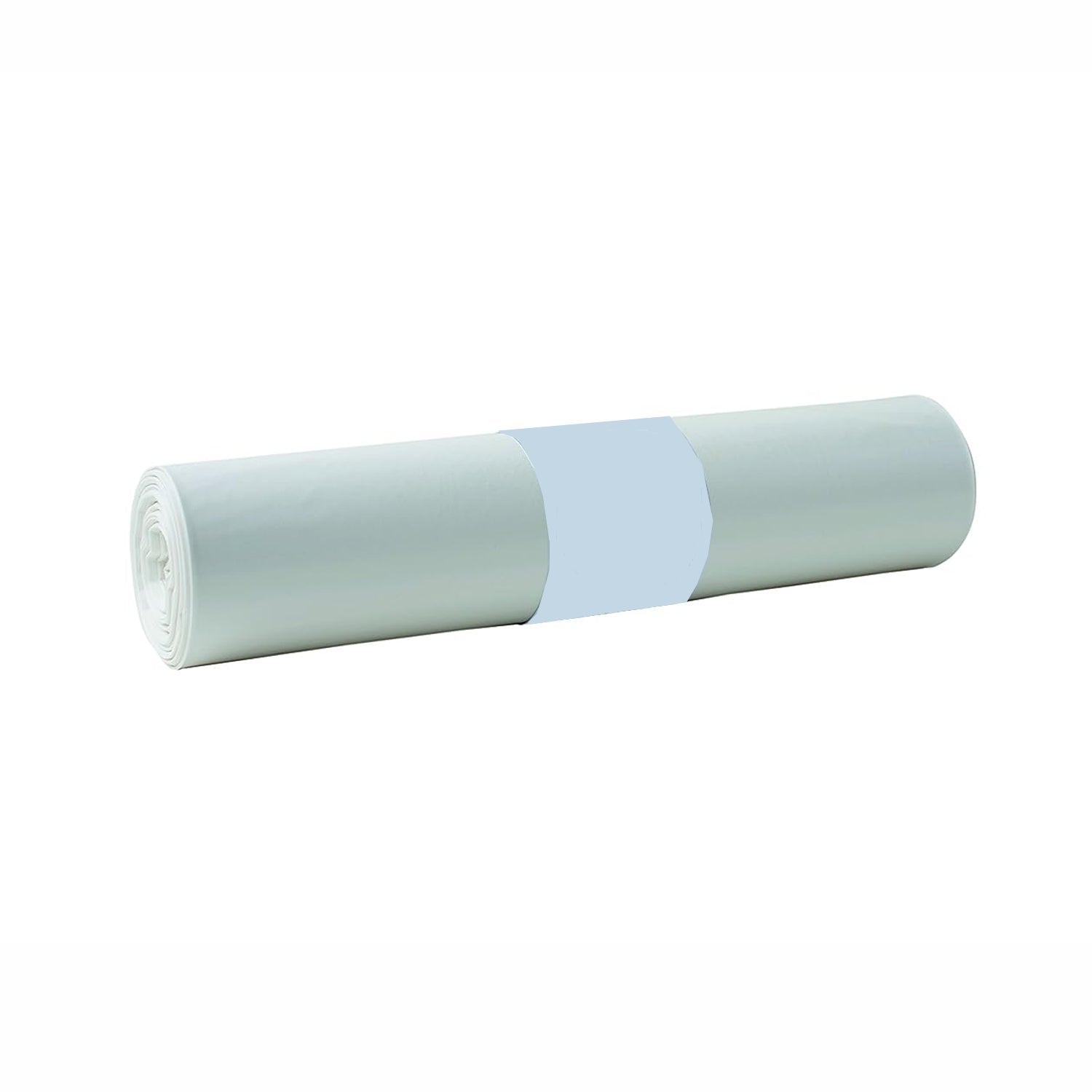 Sacco spazzatura cm.50x60 colore bianco peso gr.9 pz.25 litri 30