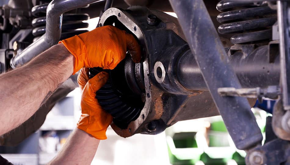 U-Power Guanti monouso one shot in nitrile grip arancione pz.50 gr. 8,40