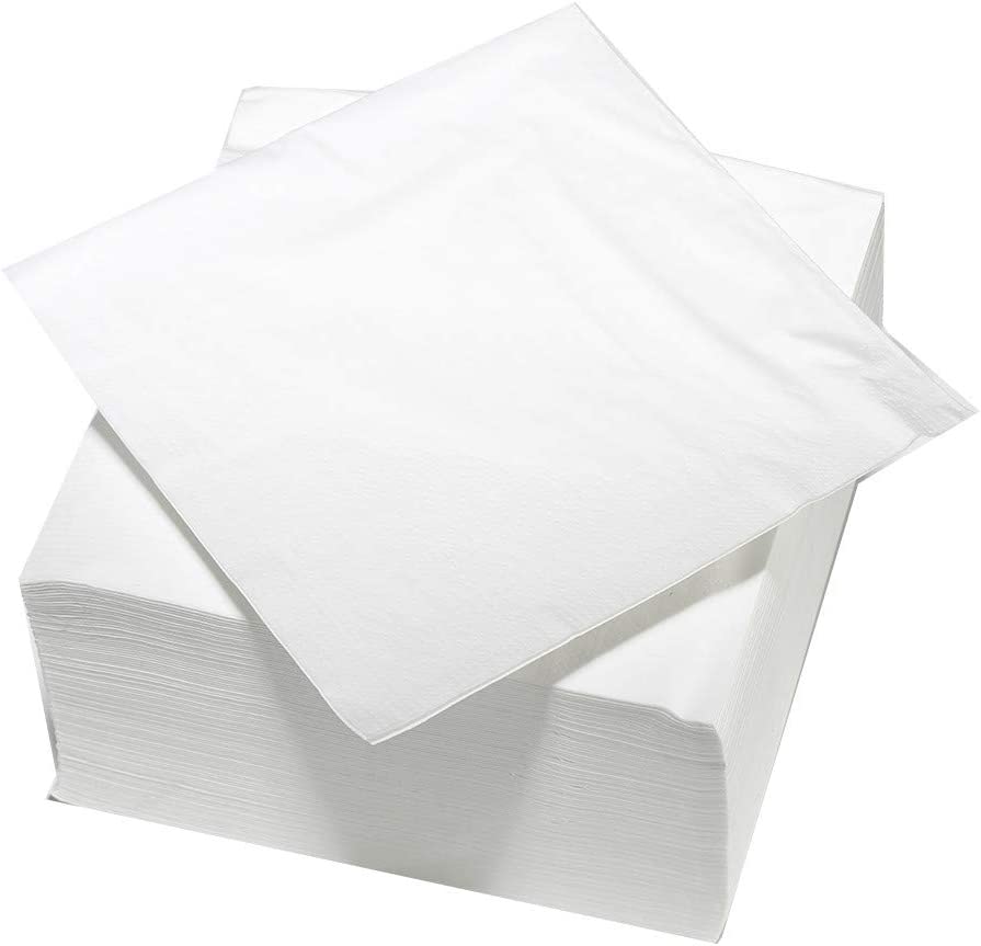 Tovaglioli di carta doppio velo Bianco 38x38 cm, 40 pz. celtex